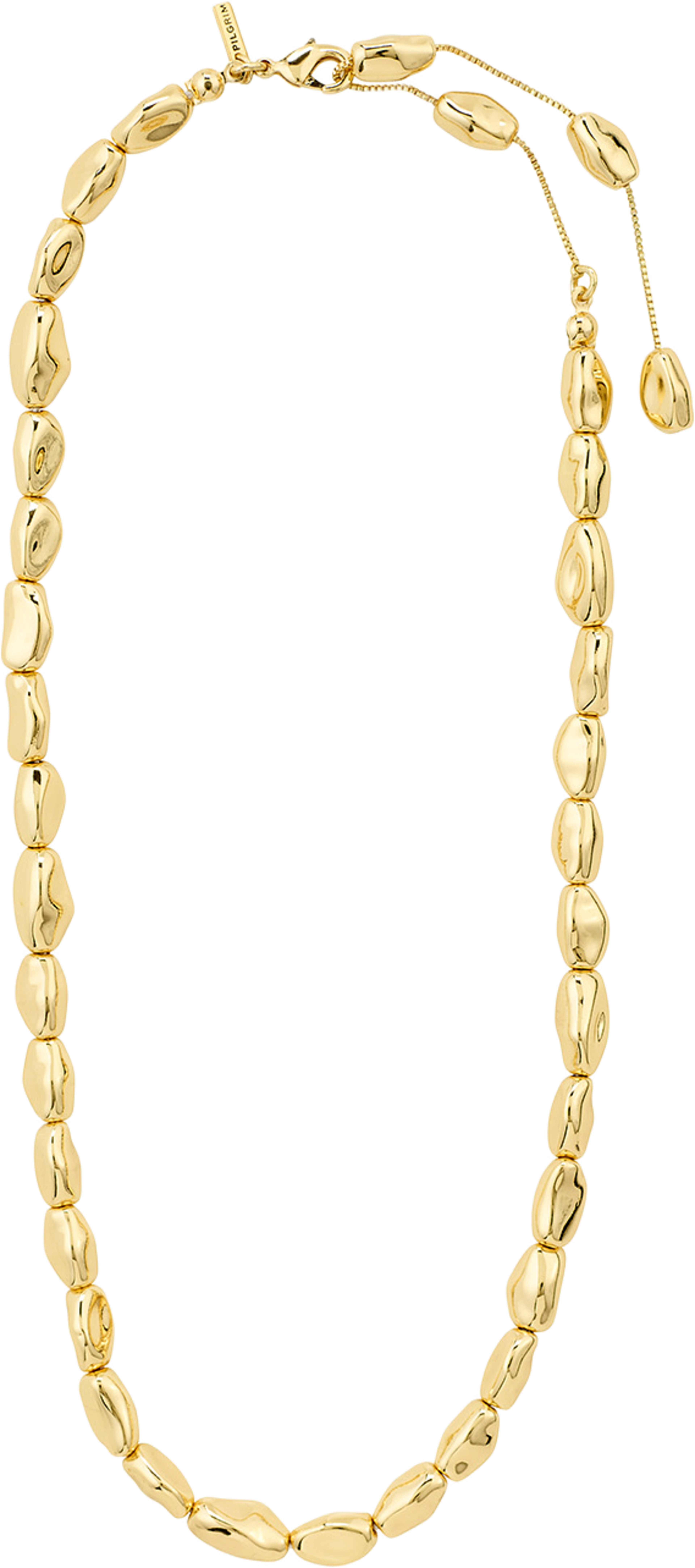 PRESENCE necklace gold-plated, från Pilgrim, i färgen Gold Plated. Klicka för att öppna bilden i stort format