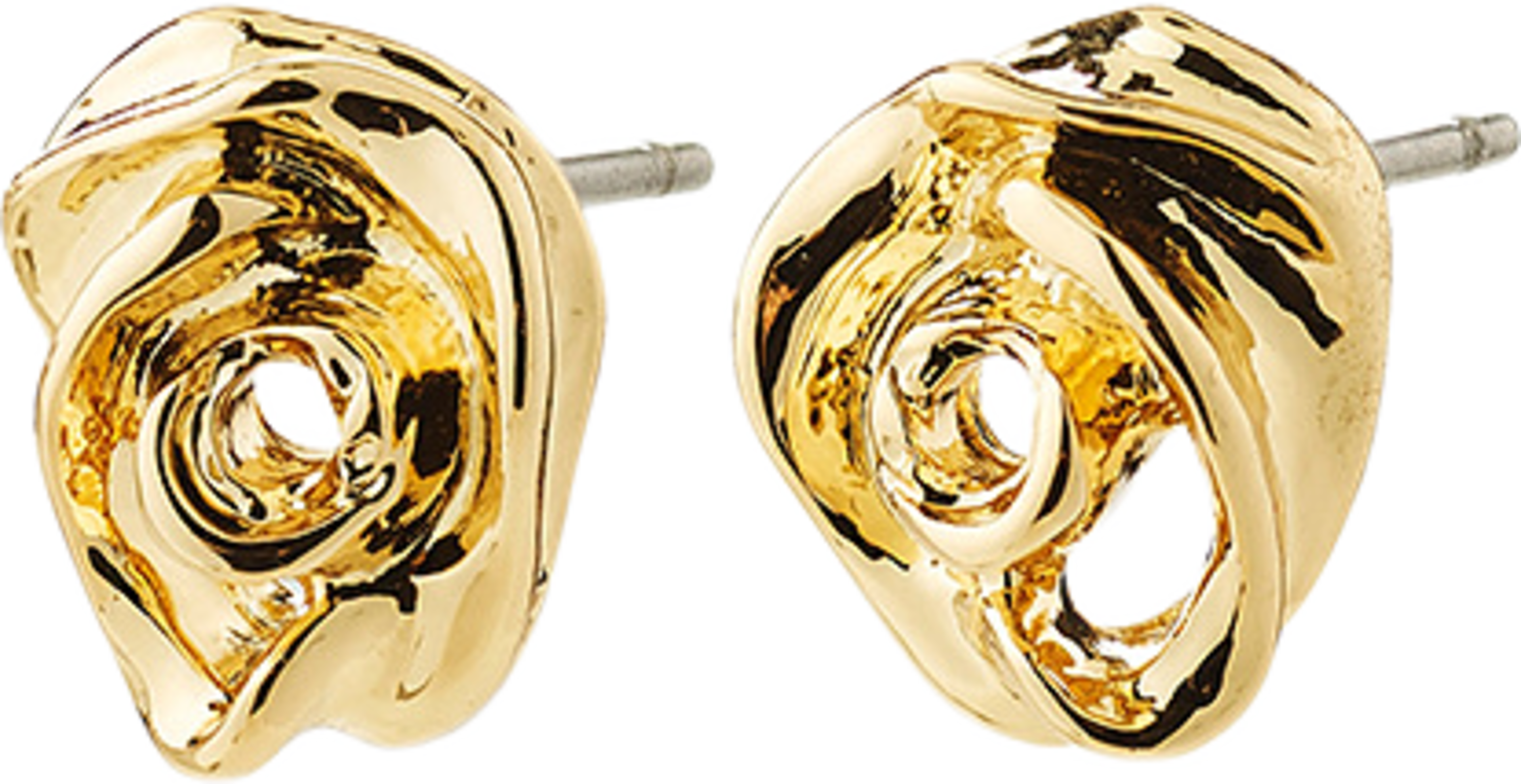RIYAN earrings gold-plated, från Pilgrim, i färgen Gold Plated. Klicka för att öppna bilden i stort format