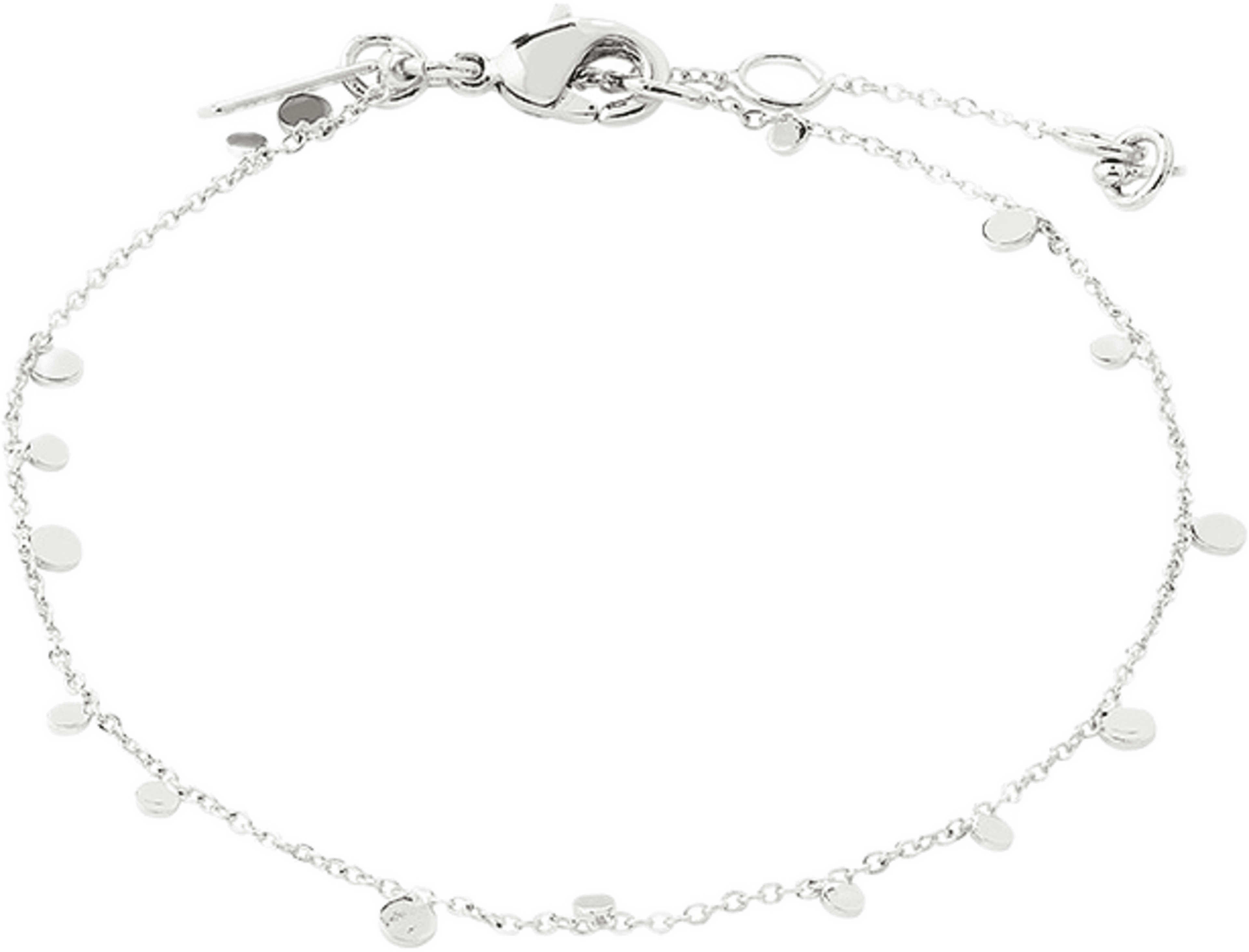 BAYLEN bracelet silver-plated, från Pilgrim, i färgen Silver Plated. Klicka för att öppna bilden i stort format