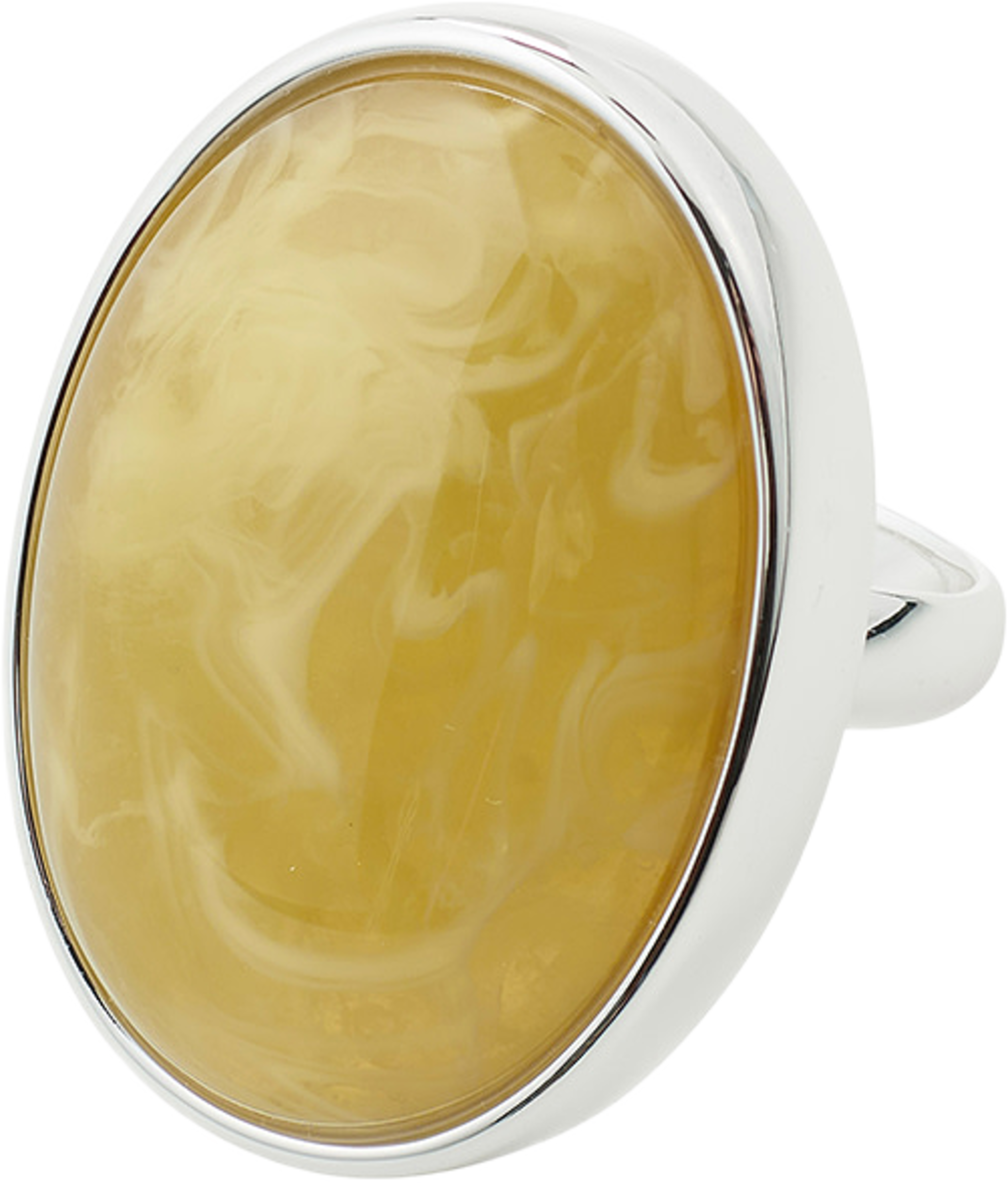 STILL ring silver-plated/yellow, från Pilgrim, i färgen Silver Plated. Klicka för att öppna bilden i stort format