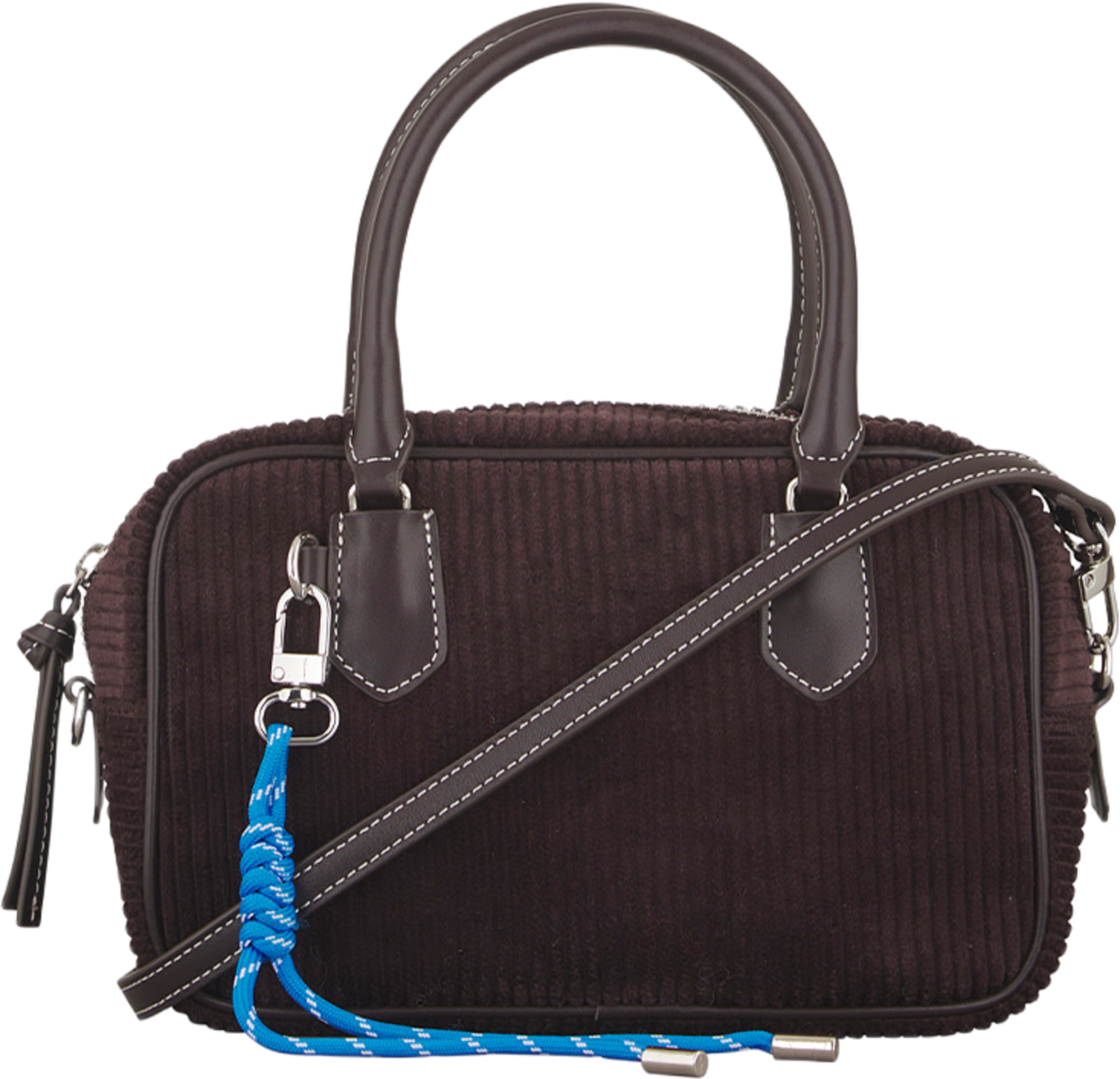 Corduroy Bree Bag, från Becksöndergaard, i färgen Chocolate Torte. Klicka för att öppna bilden i stort format