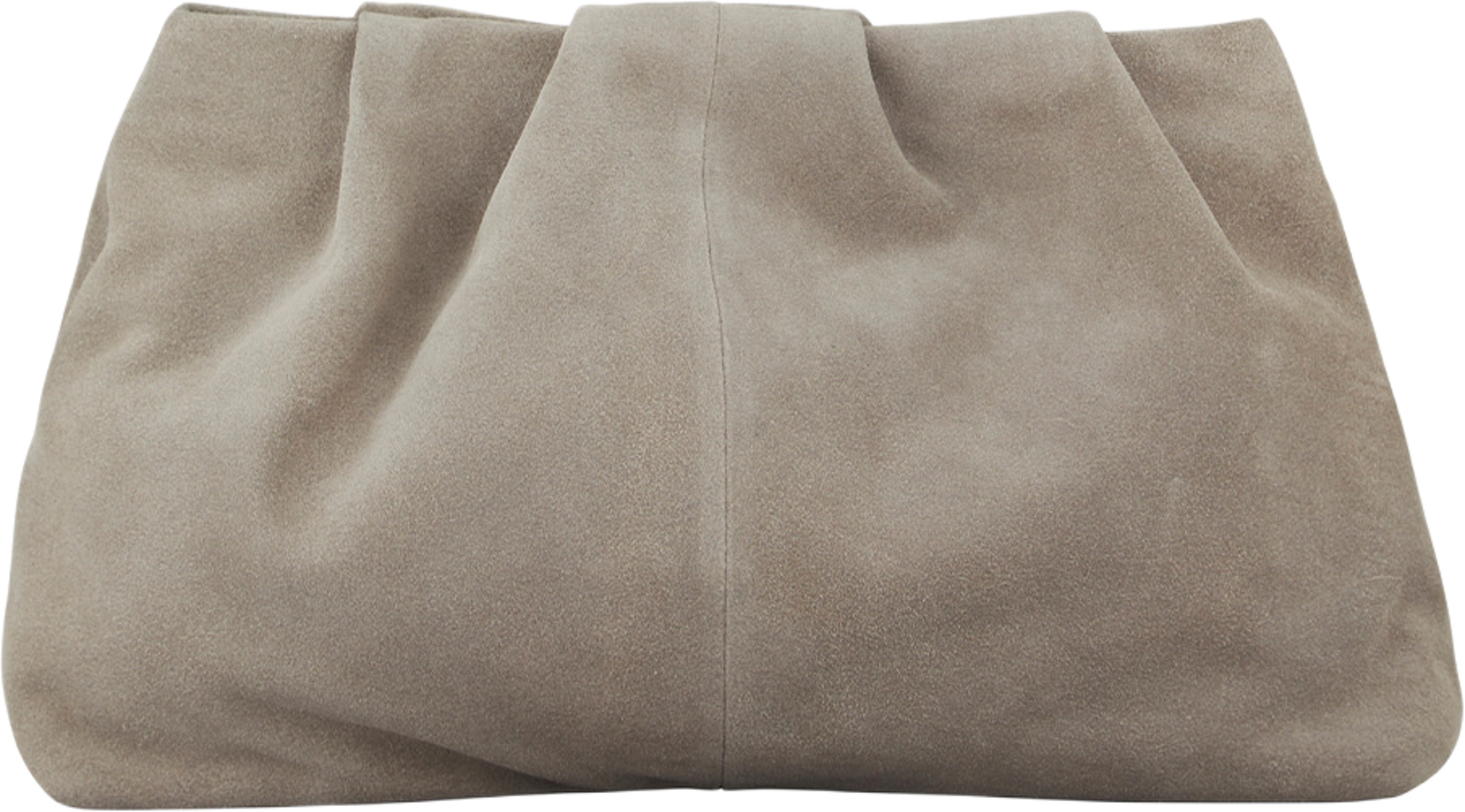 Suede Clutch Bag, från Becksöndergaard, i färgen Porpoise Gray. Klicka för att öppna bilden i stort format