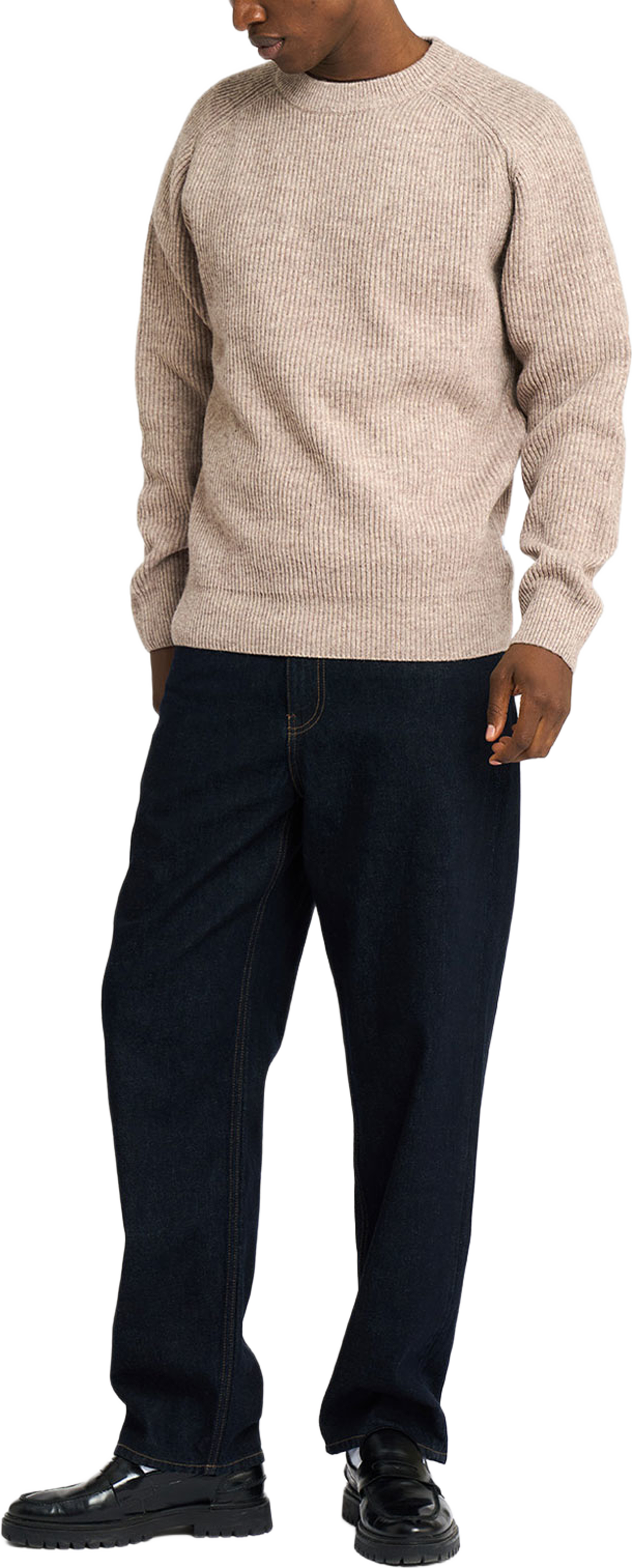 Rtmichael Pullover, från Resteröds, i färgen Sand. Klicka för att öppna bilden i stort format