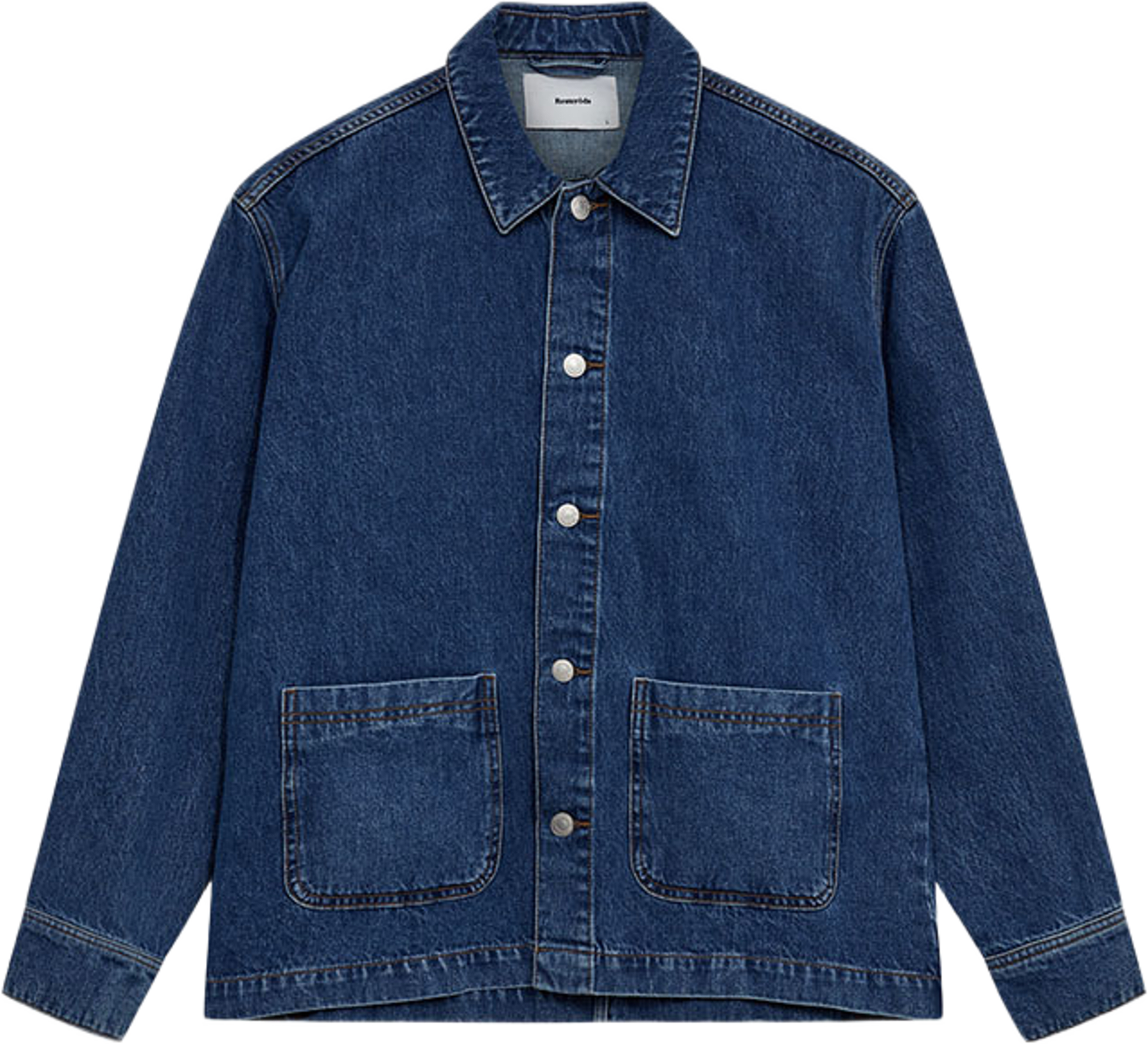 Rtnathan Overshirt, från Resteröds, i färgen Stone Washed. Klicka för att öppna bilden i stort format