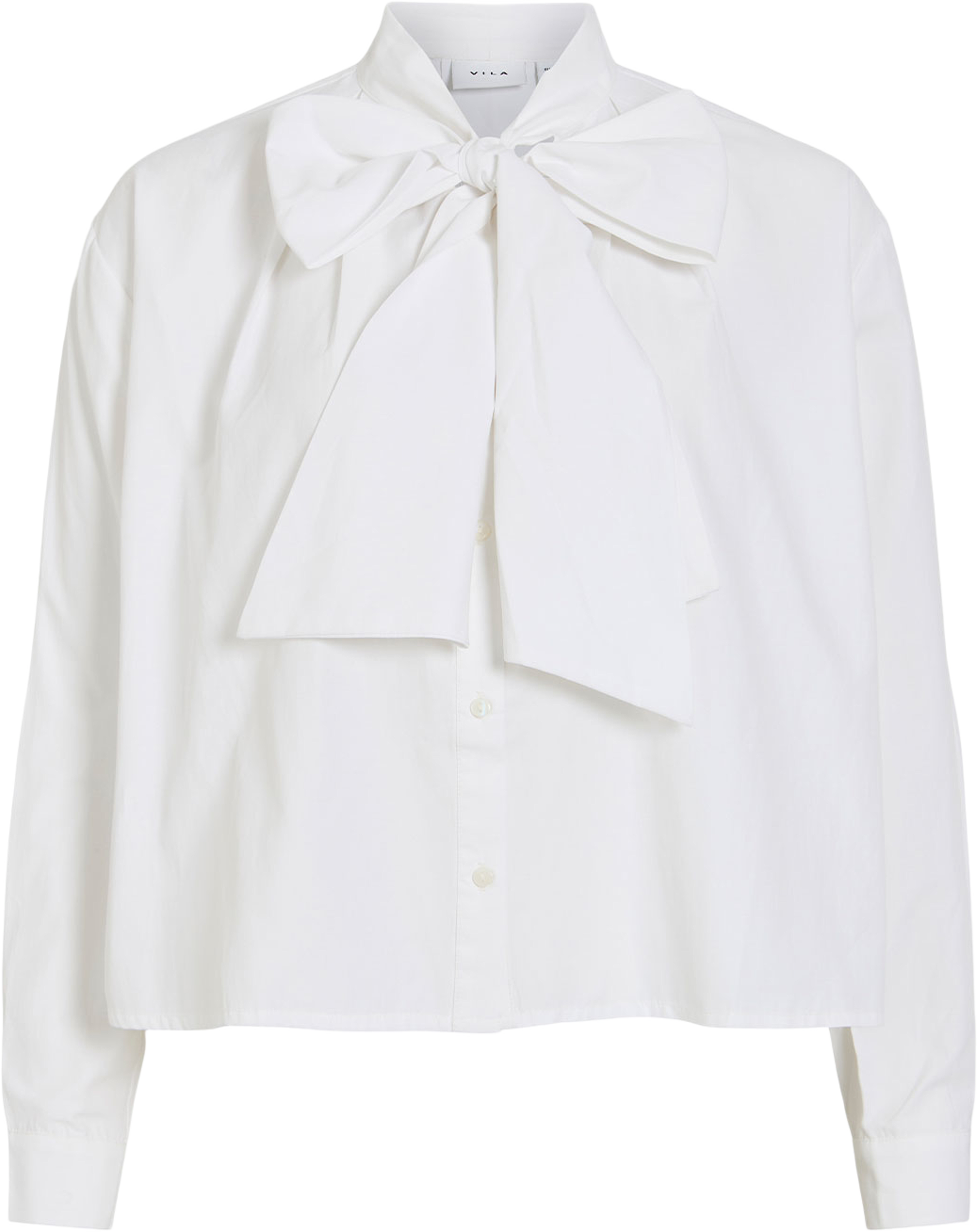 Vibowa Shirt, från Vila, i färgen Snow White. Klicka för att öppna bilden i stort format