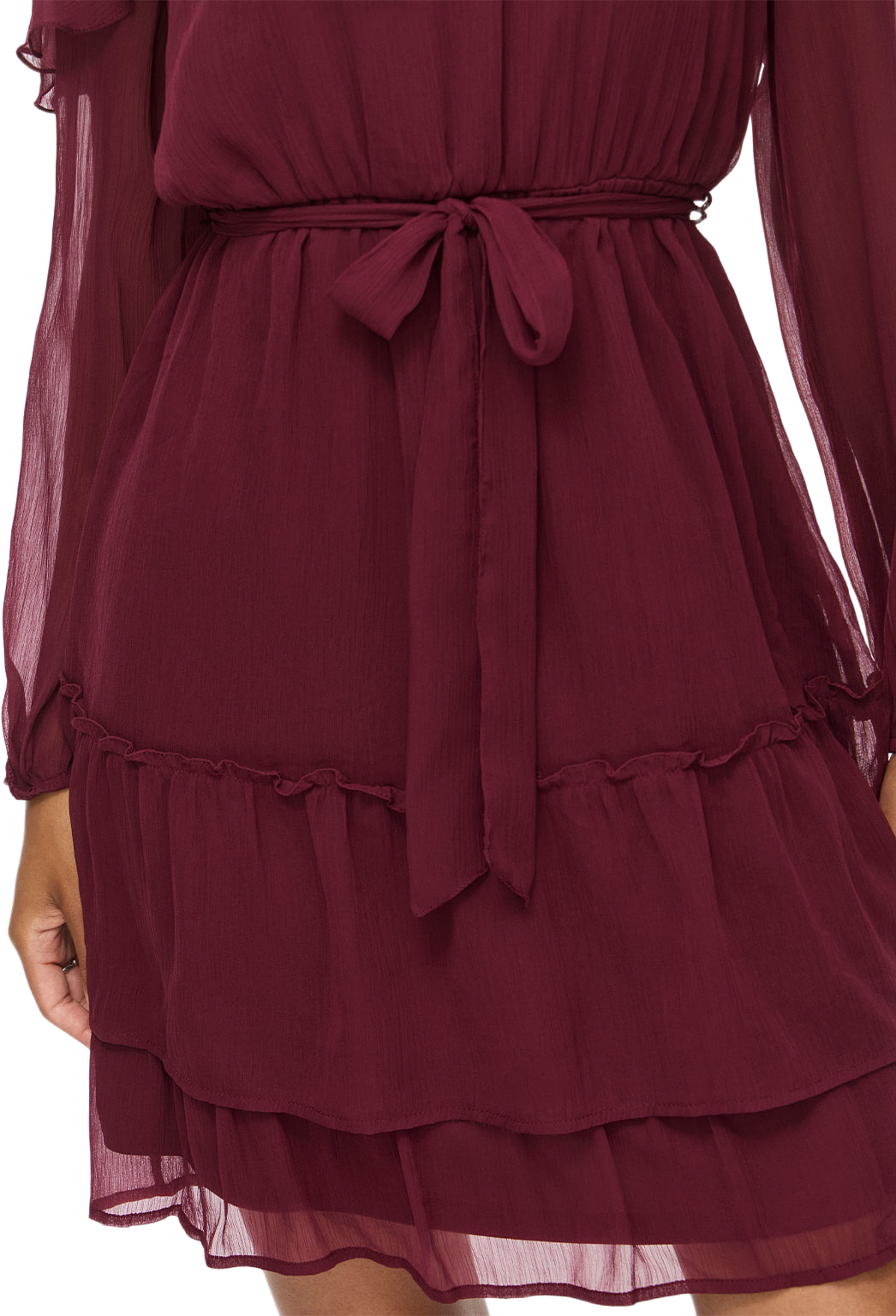 Vielly Flounce Dress, från Vila, i färgen Port Royale. Klicka för att öppna bilden i stort format