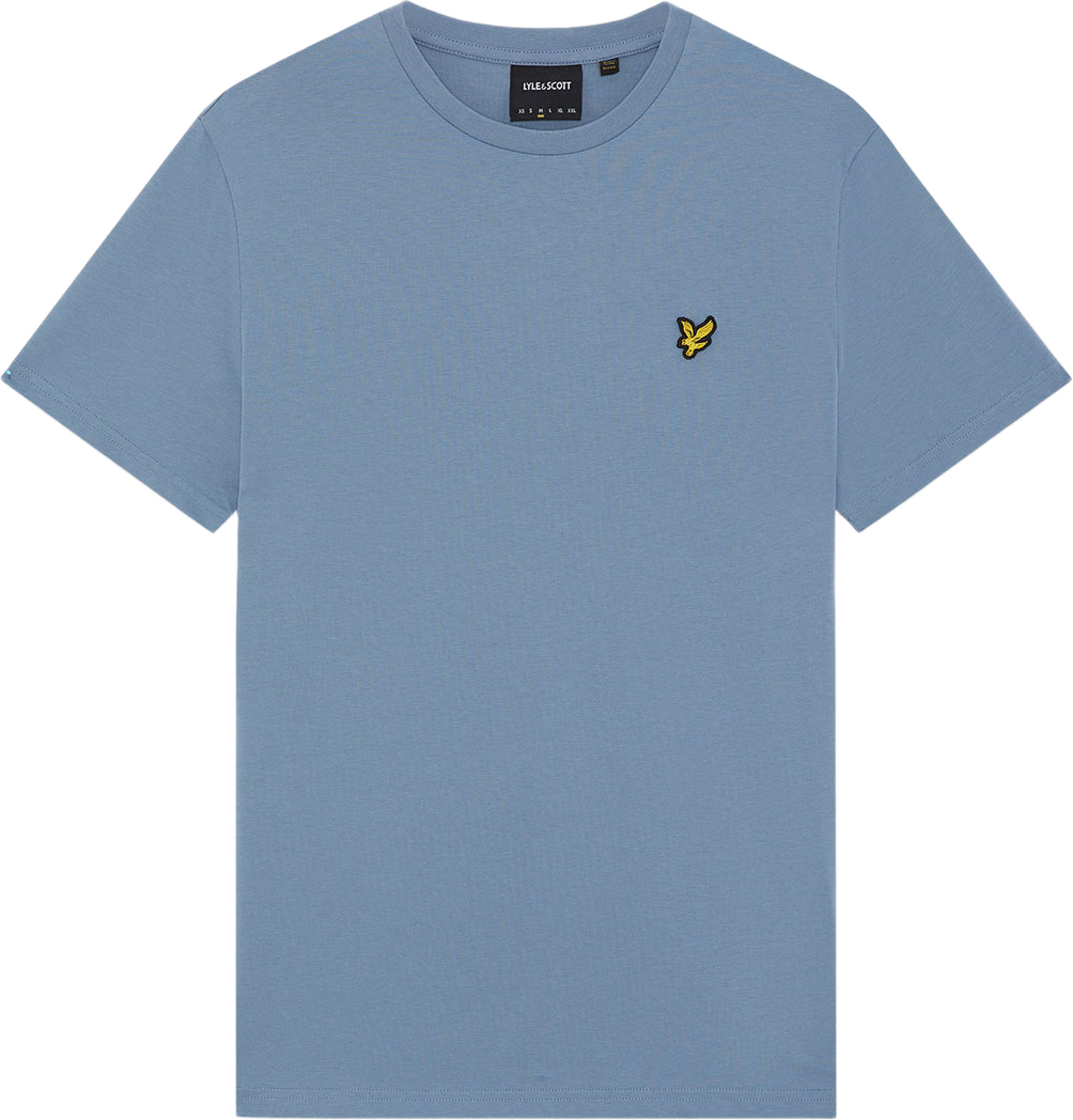 Plain T-shirt, från Lyle & Scott, i färgen Power Blue. Klicka för att öppna bilden i stort format