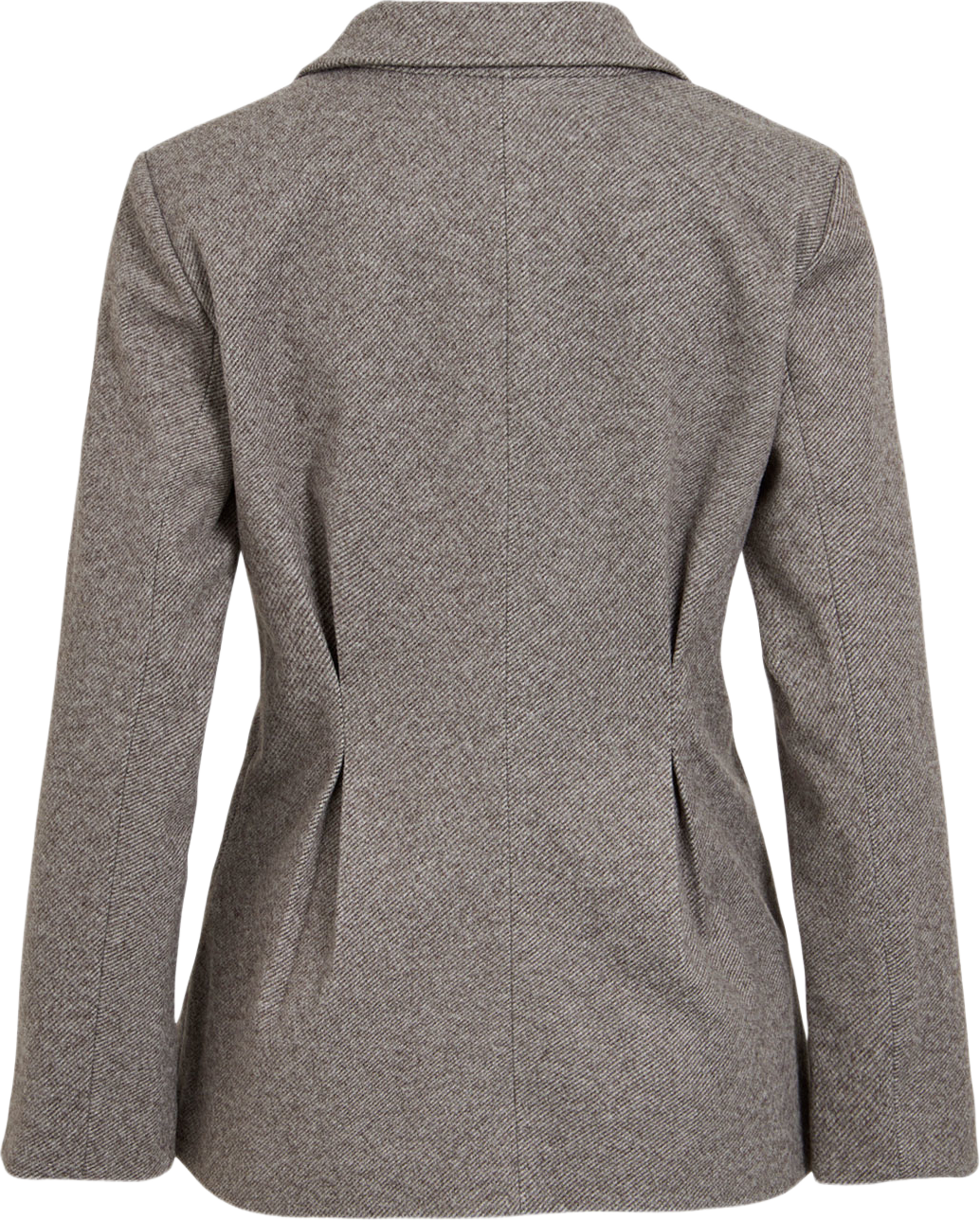 Visolene Waist Jacket, från Vila, i färgen Coffee Bean W. Birch. Klicka för att öppna bilden i stort format