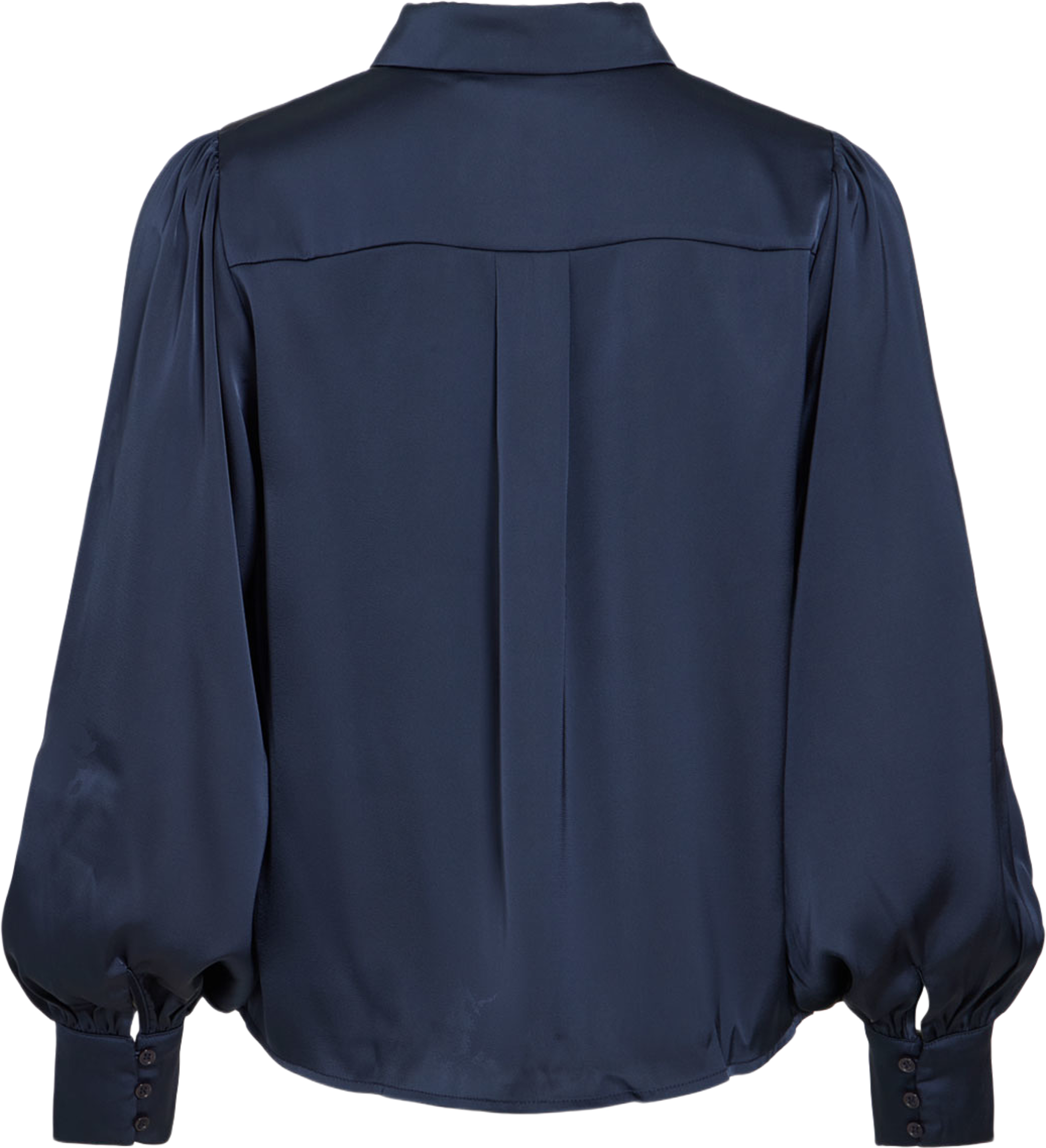 Vienna Ravenna Balloon Shirt, från Vila, i färgen Navy Blazer. Klicka för att öppna bilden i stort format