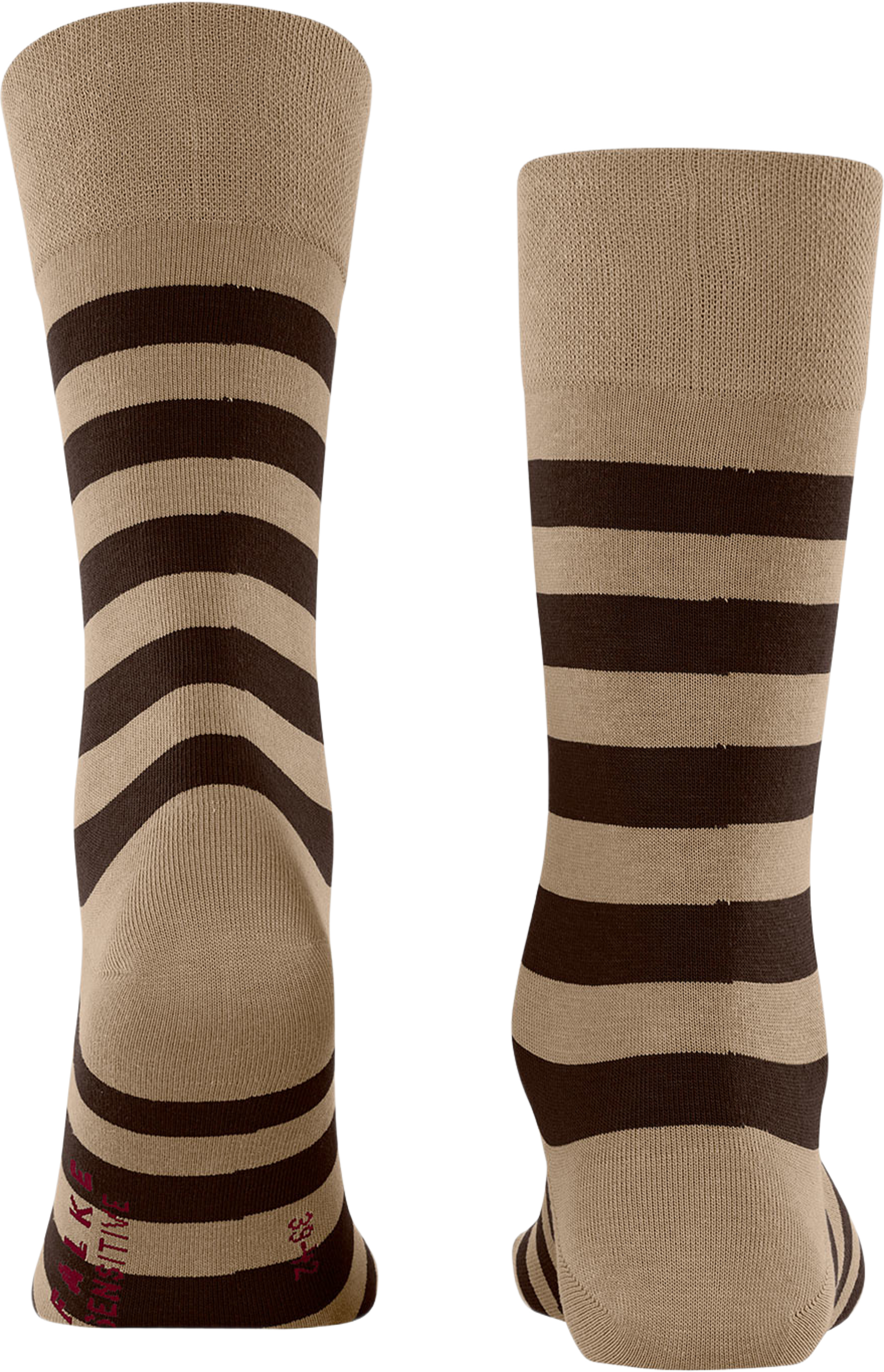 Sensitive Mapped Line sock, från Falke, i färgen Country. Klicka för att öppna bilden i stort format