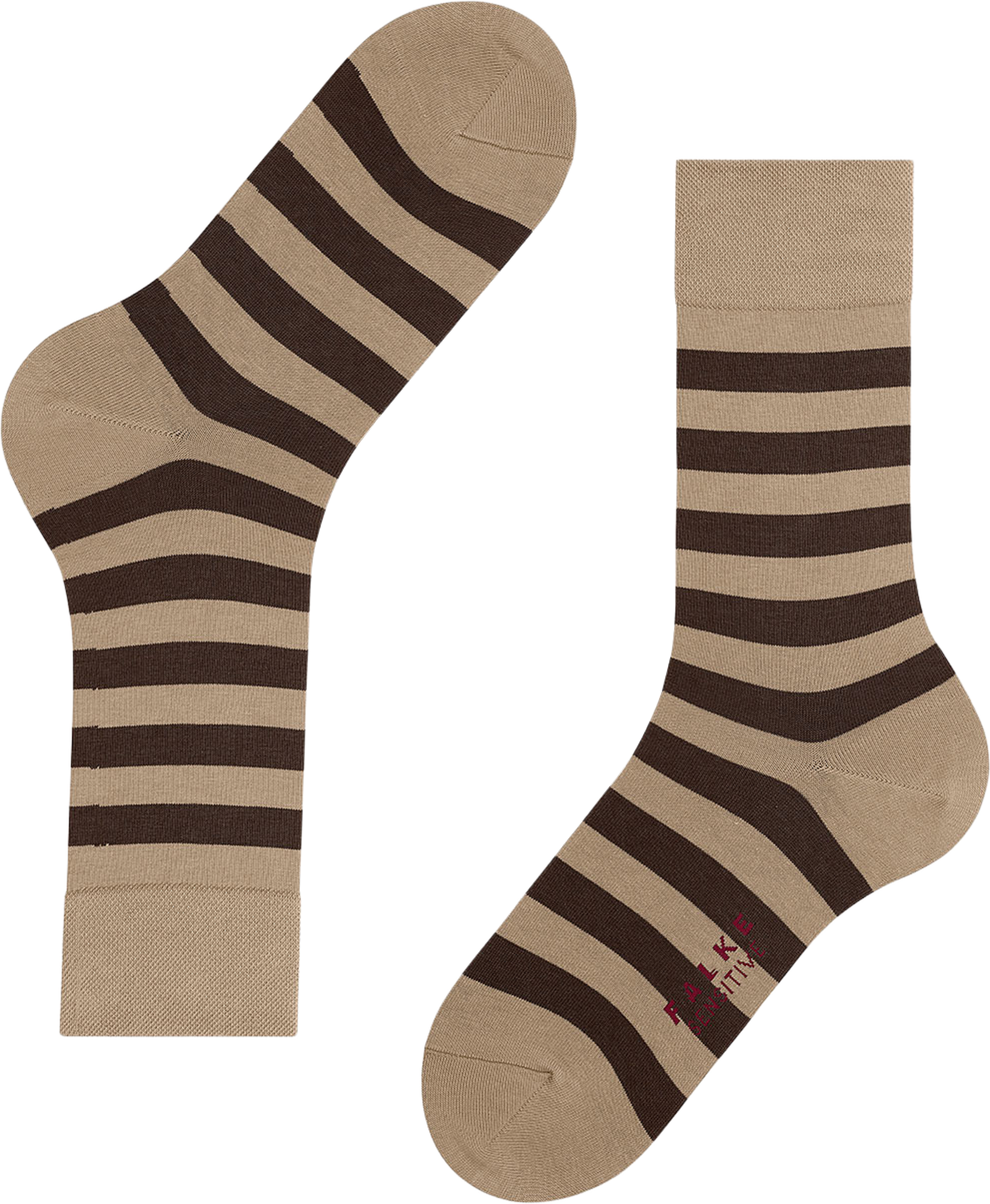 Sensitive Mapped Line sock, från Falke, i färgen Country. Klicka för att öppna bilden i stort format