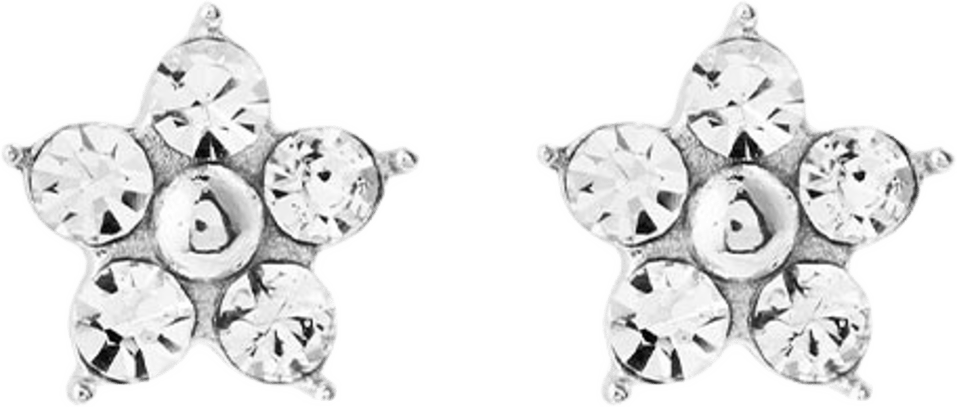 Flora Steel Studs, från Mockberg, i färgen Steel. Klicka för att öppna bilden i stort format