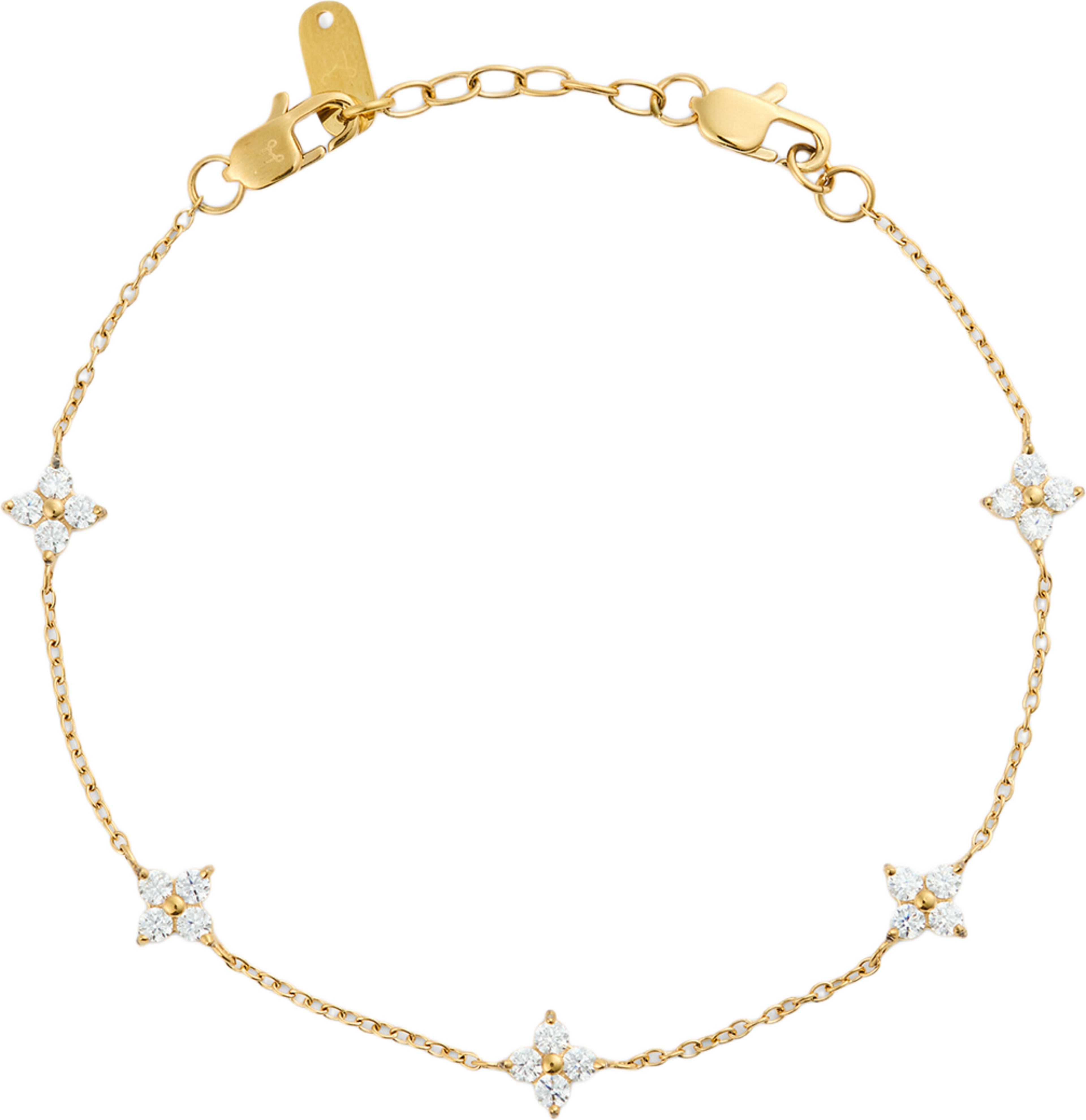 Ellie Gold Bracelet, från Mockberg, i färgen Gold. Klicka för att öppna bilden i stort format