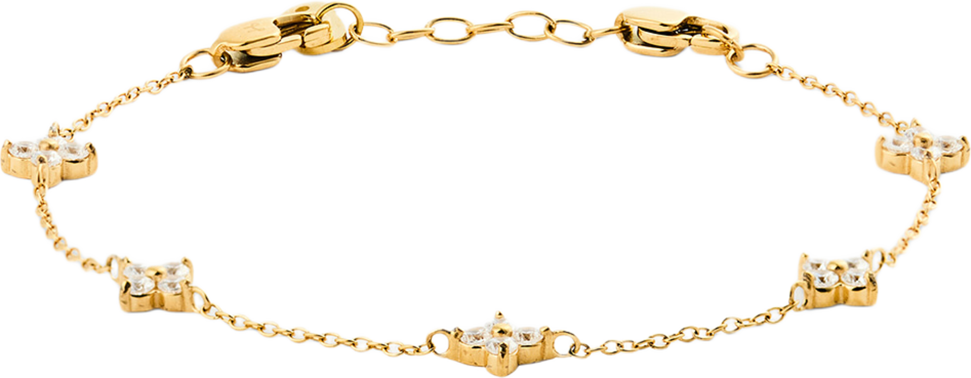 Ellie Gold Bracelet, från Mockberg, i färgen Gold. Klicka för att öppna bilden i stort format