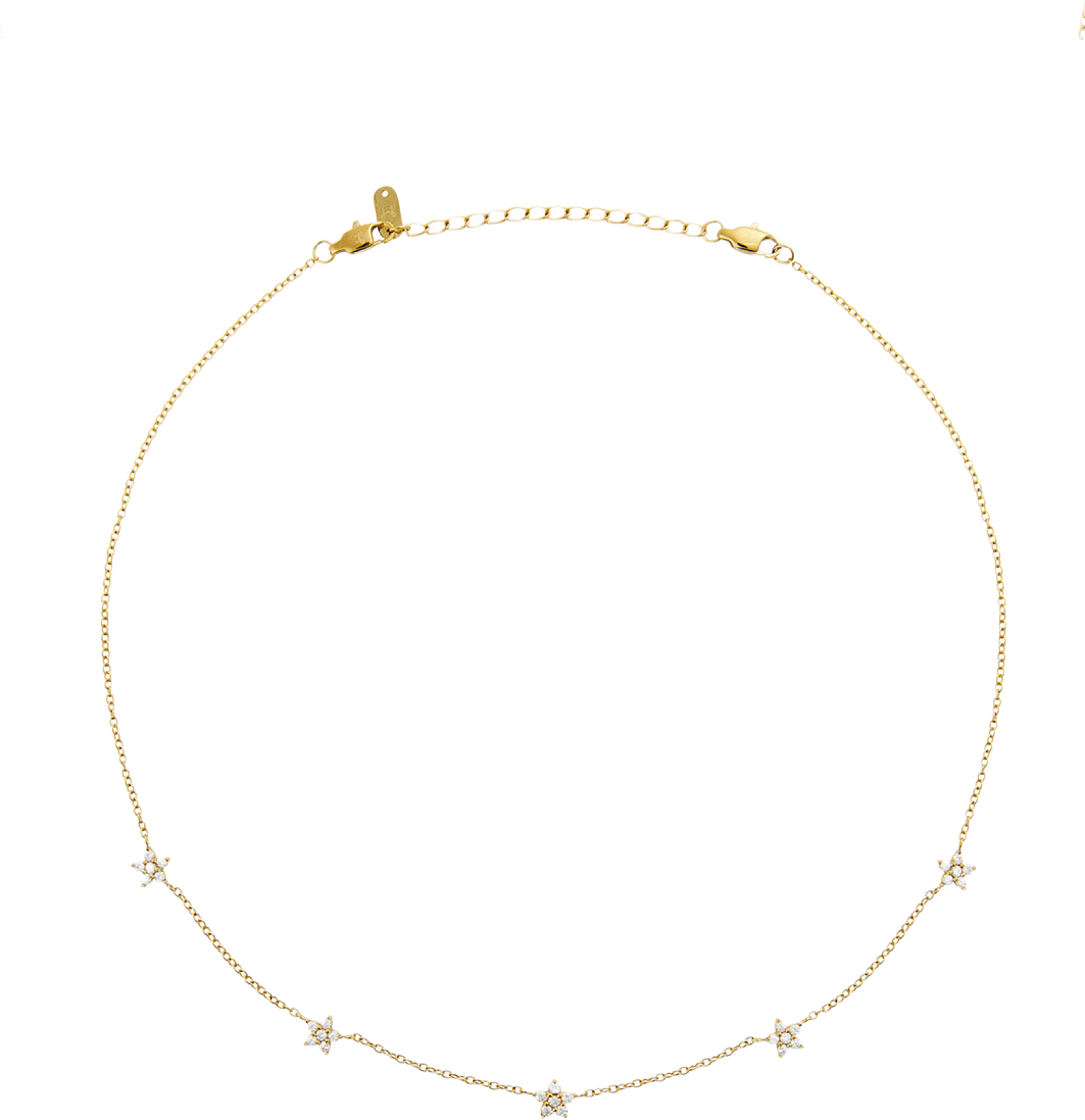 Ellie Gold Necklace, från Mockberg, i färgen Gold. Klicka för att öppna bilden i stort format