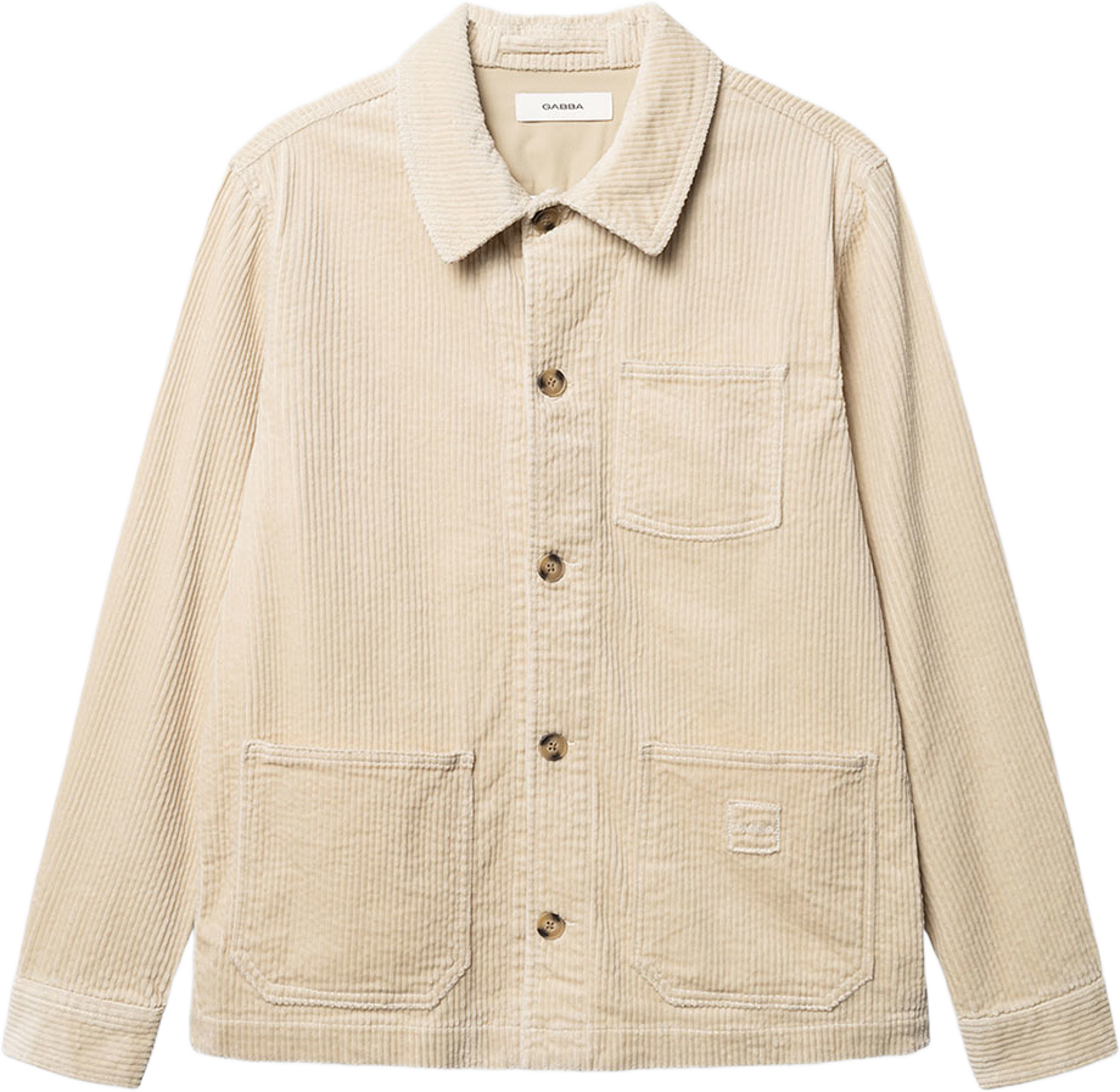 Bbeta Ibre LS Overshirt, från GABBA, i färgen Birch. Klicka för att öppna bilden i stort format