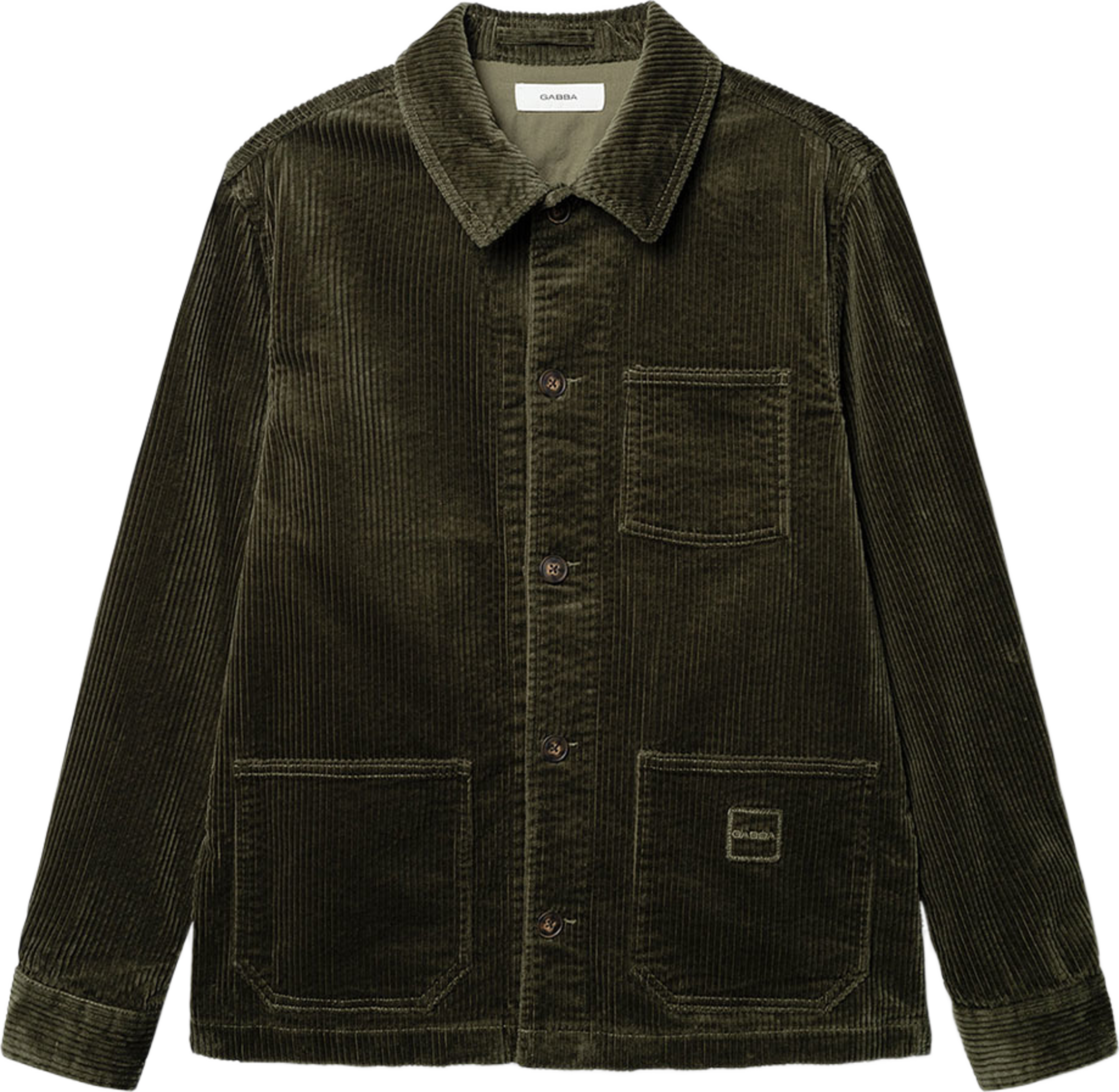Bbeta Ibre LS Overshirt, från GABBA, i färgen Forest Night. Klicka för att öppna bilden i stort format