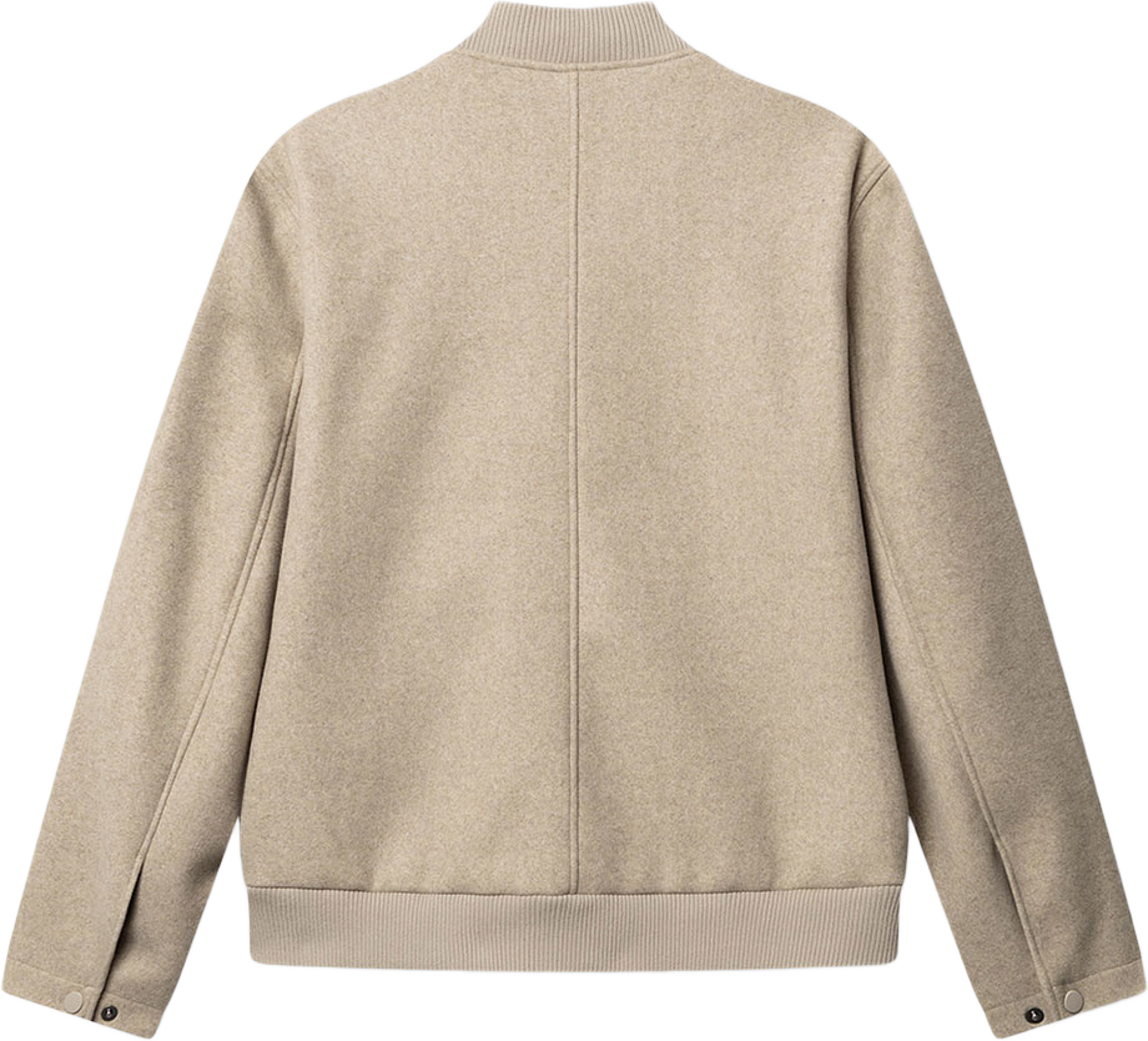Bmatheo Plain Bomber Jacket, från GABBA, i färgen Sand. Klicka för att öppna bilden i stort format