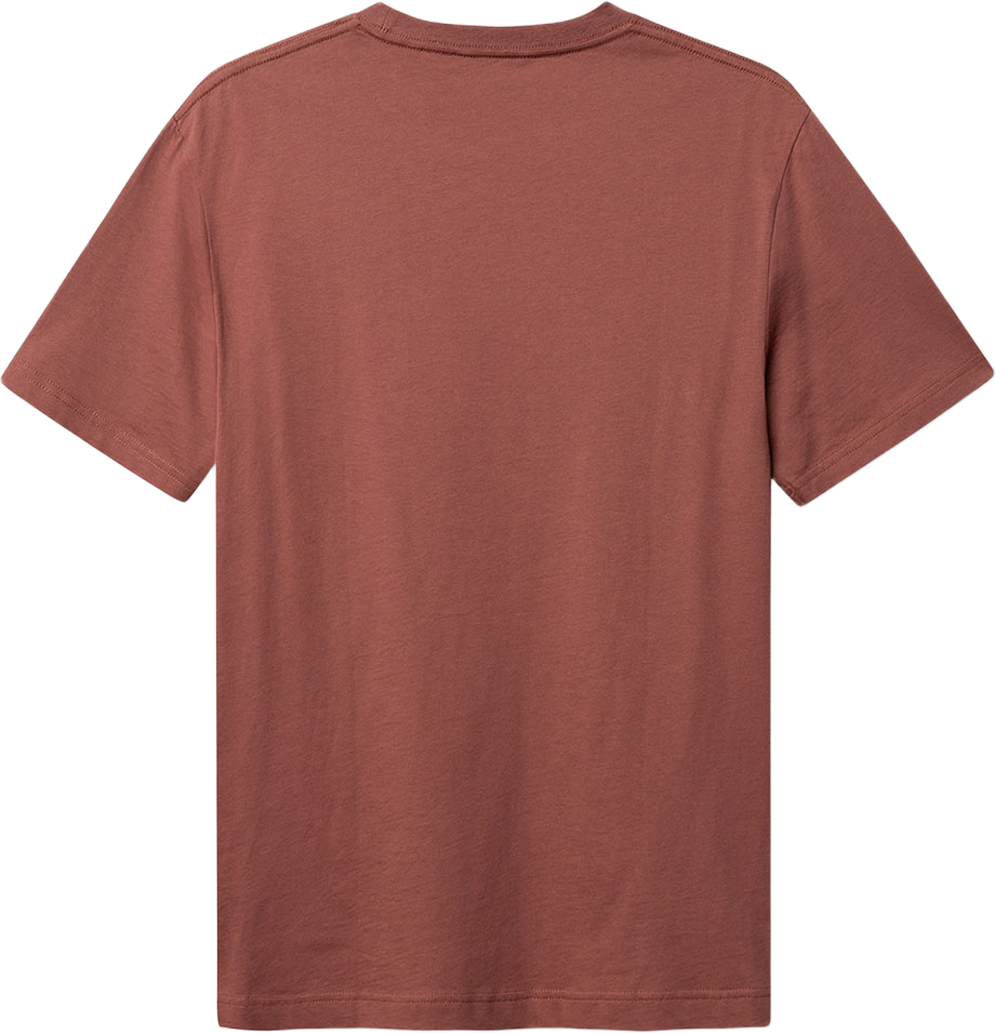 Dune Logo SS GOTS T-shirt S/S, från GABBA, i färgen Brick Red. Klicka för att öppna bilden i stort format