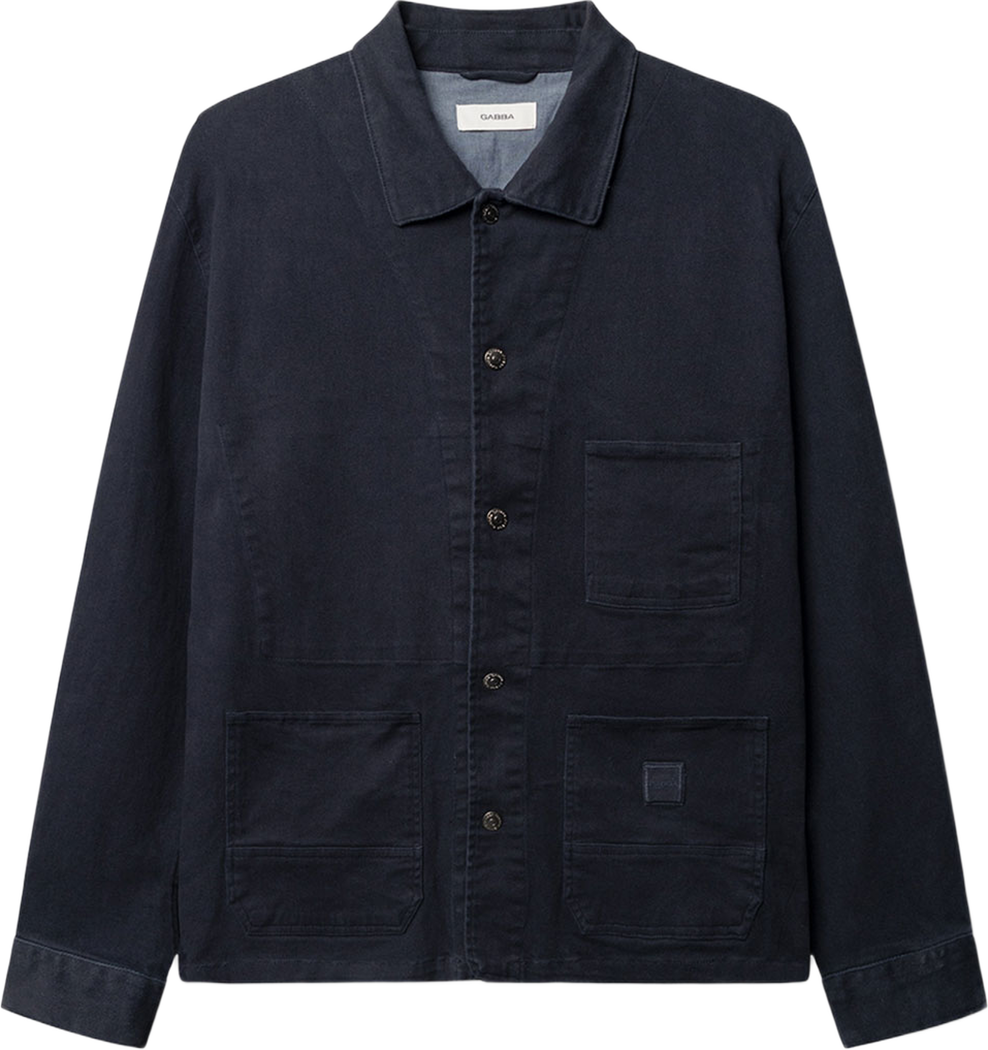 beta Twill Overshirt, från GABBA, i färgen Navy. Klicka för att öppna bilden i stort format