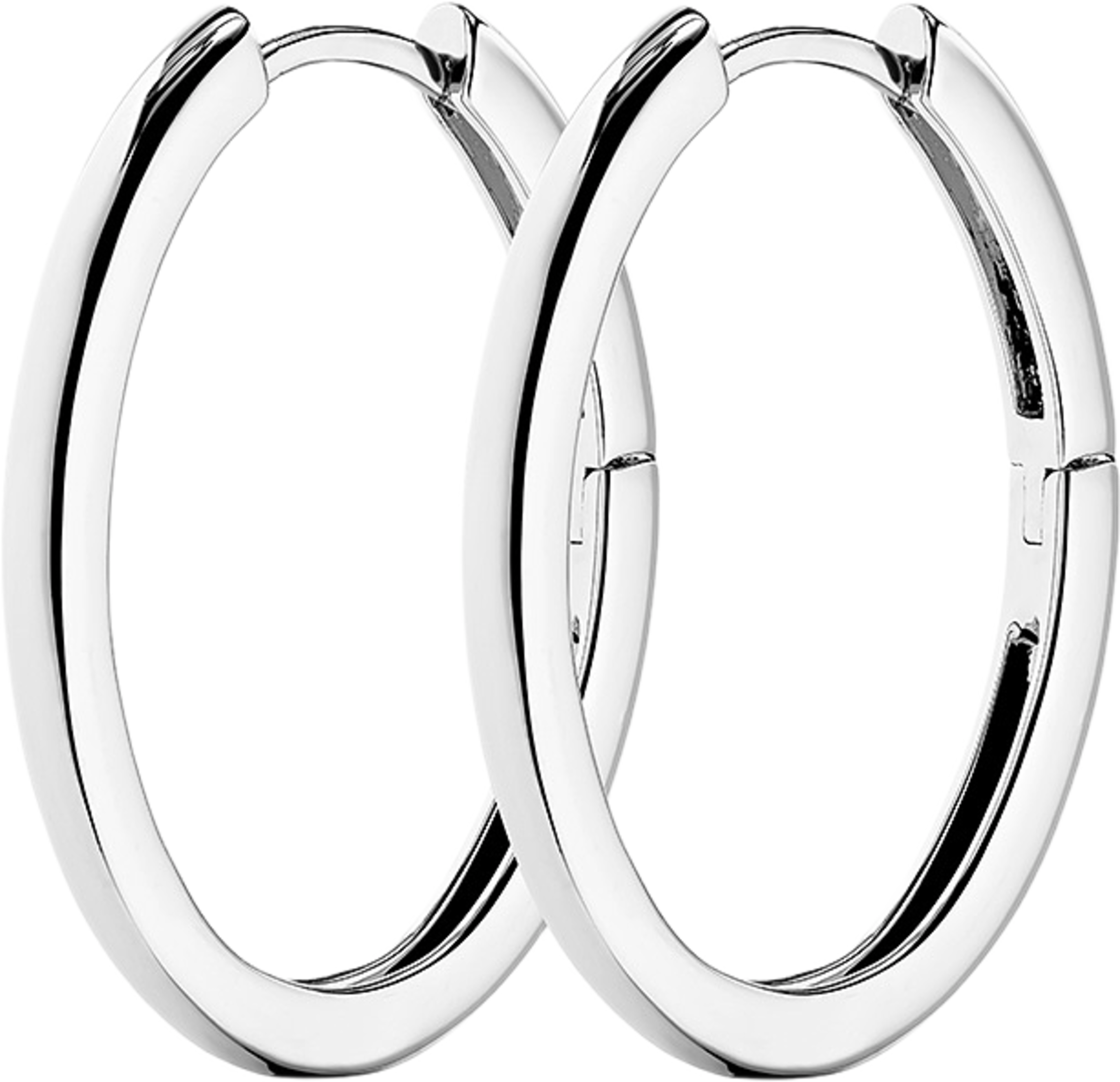 Bianca Boho Just Perfect Hoops, från Charlotte Bonde STHLM, i färgen Silver. Klicka för att öppna bilden i stort format