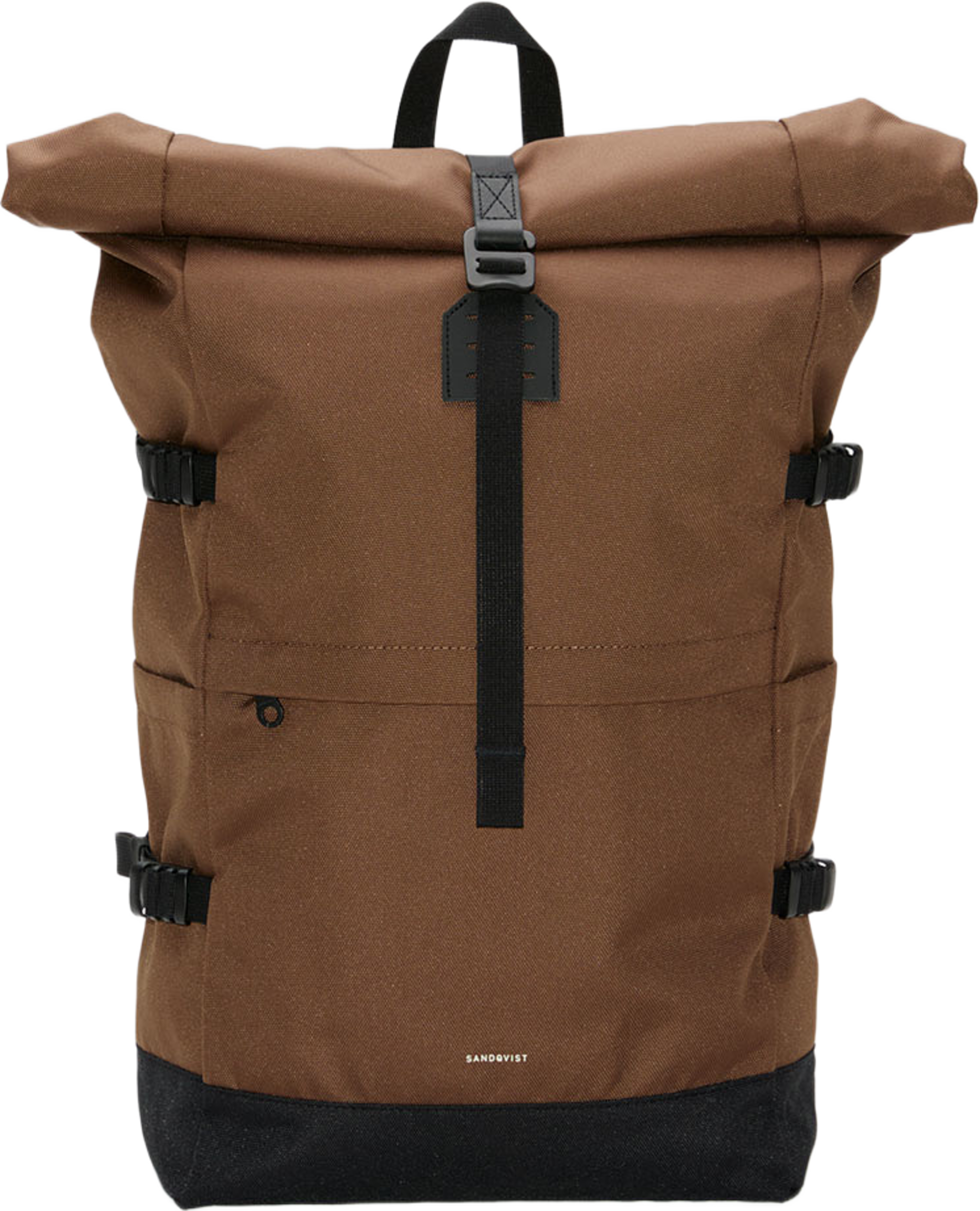 Sandqvist Backpack ICON Rolltop 16", från Sandqvist, i färgen Brown. Klicka för att öppna bilden i stort format