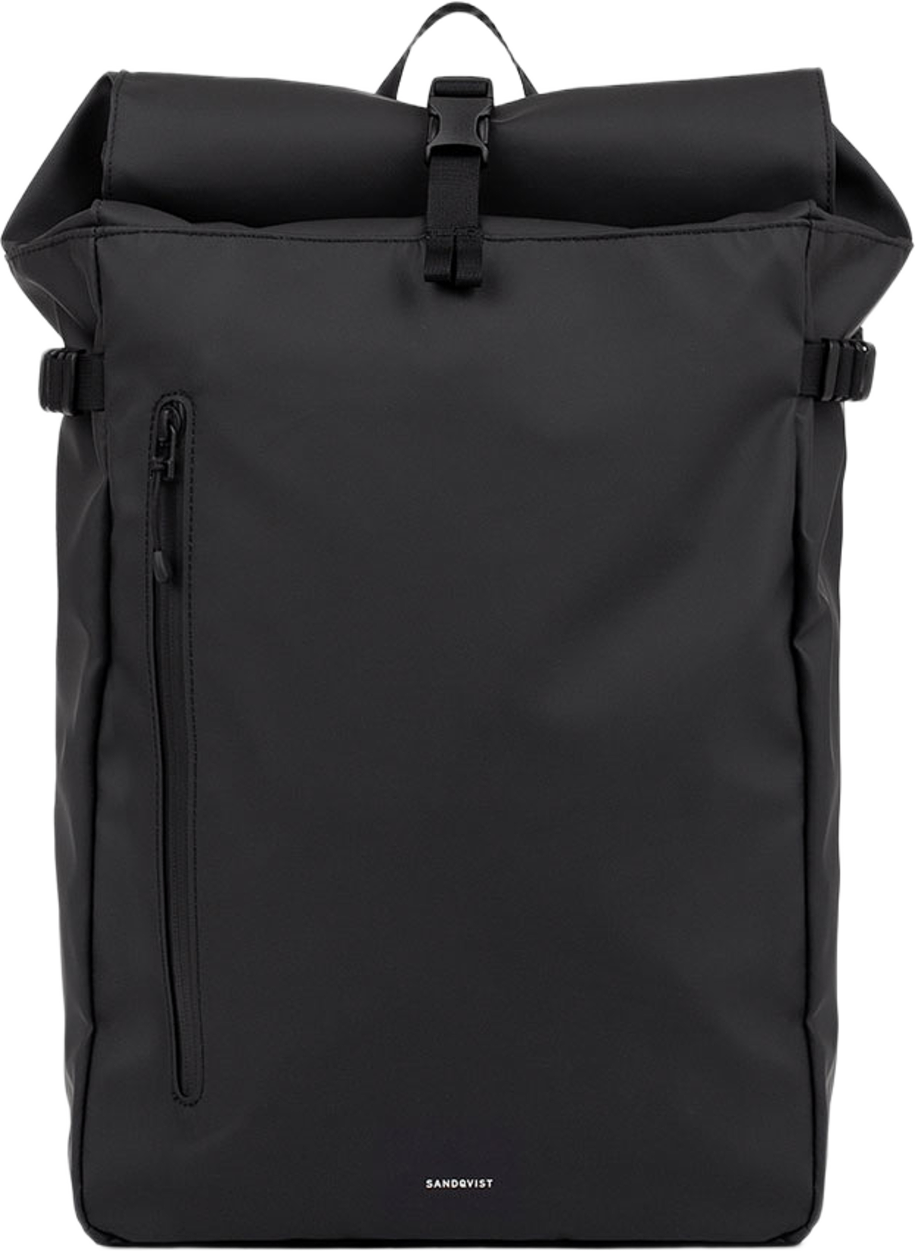 Sandqvist Backpack STREAM Slim Rolltop 16", från Sandqvist, i färgen Black. Klicka för att öppna bilden i stort format
