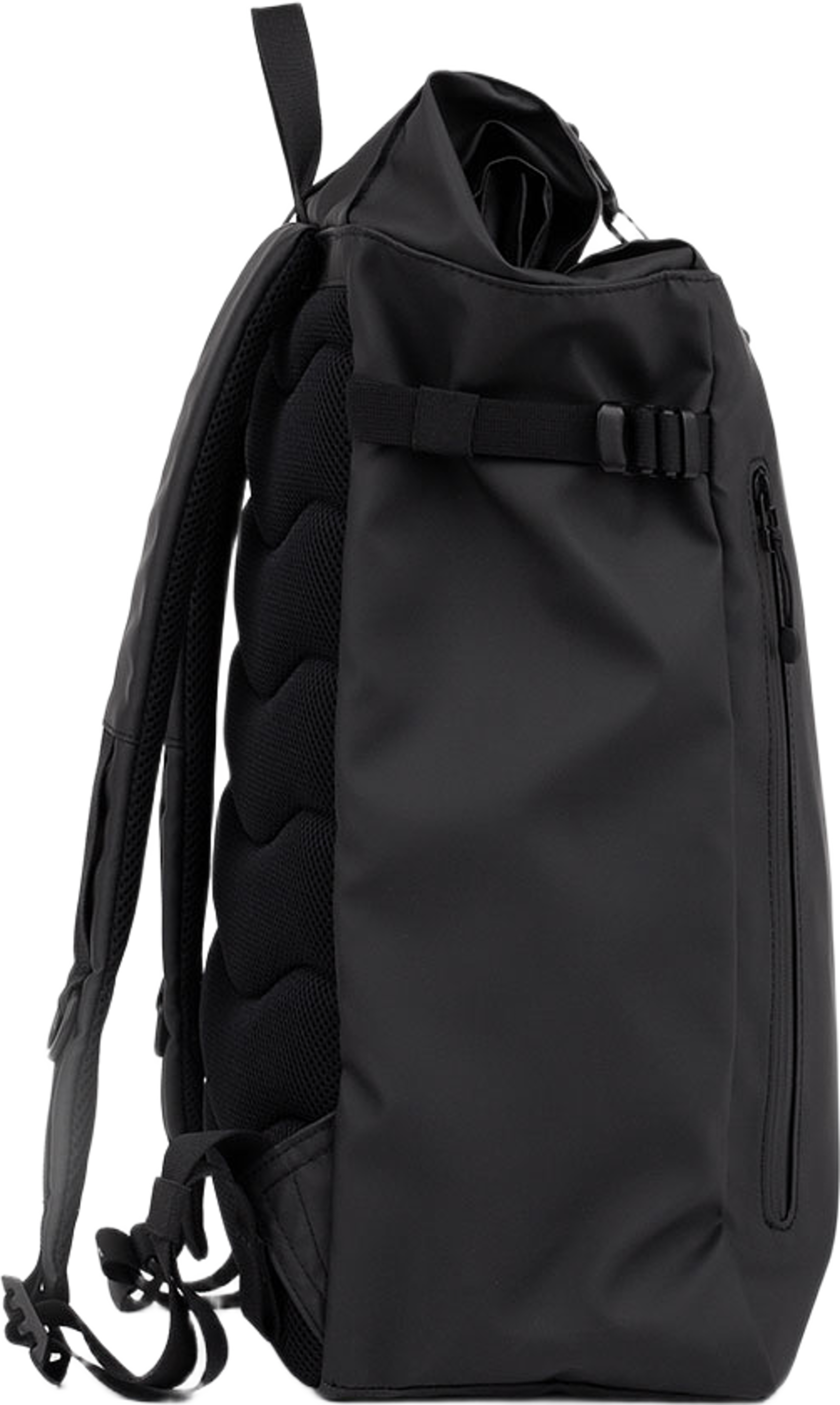 Sandqvist Backpack STREAM Slim Rolltop 16", från Sandqvist, i färgen Black. Klicka för att öppna bilden i stort format