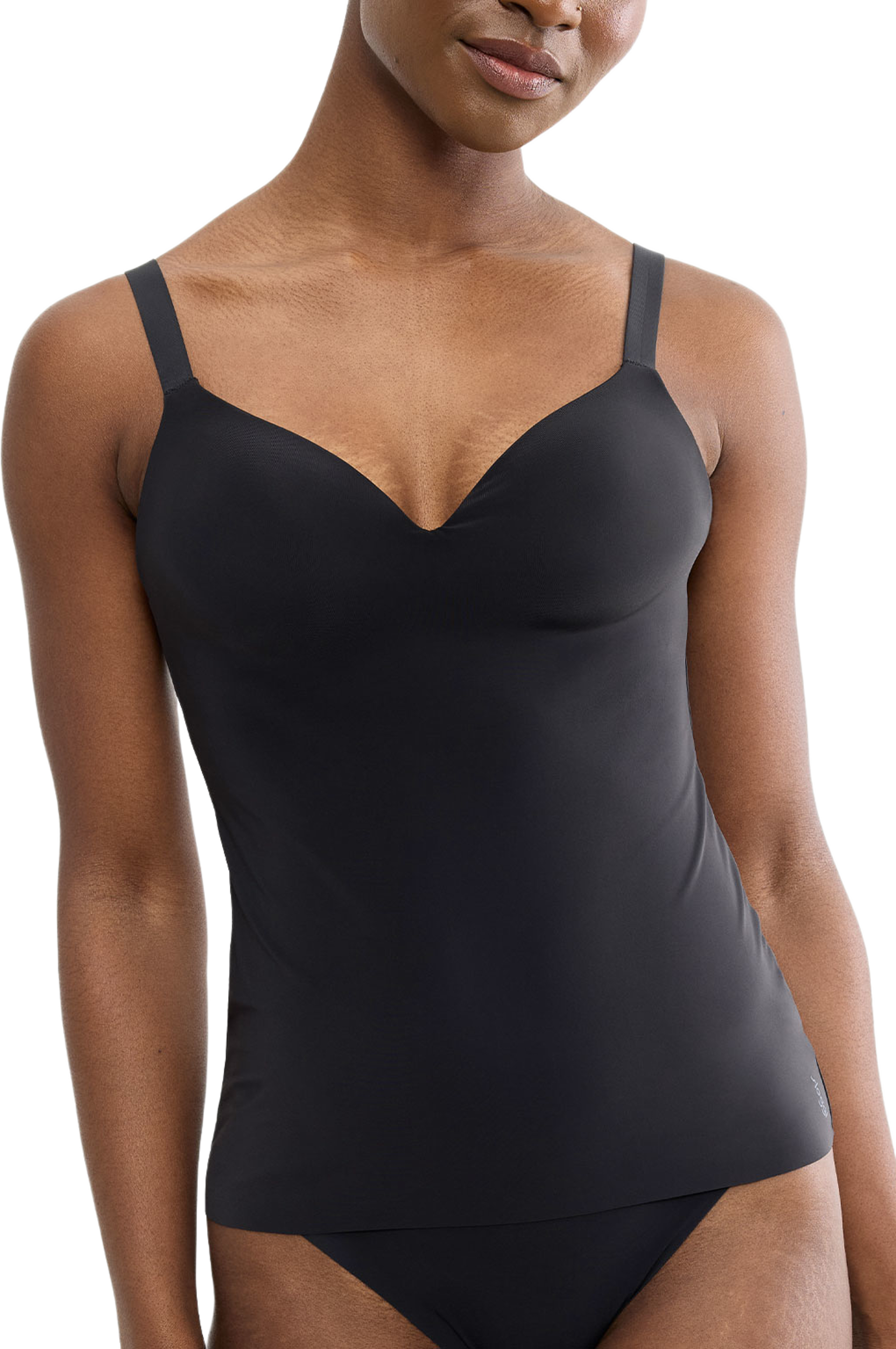 ZERO Feel 2.0 THE UP Bra Shirt, från Sloggi, i färgen Black. Klicka för att öppna bilden i stort format