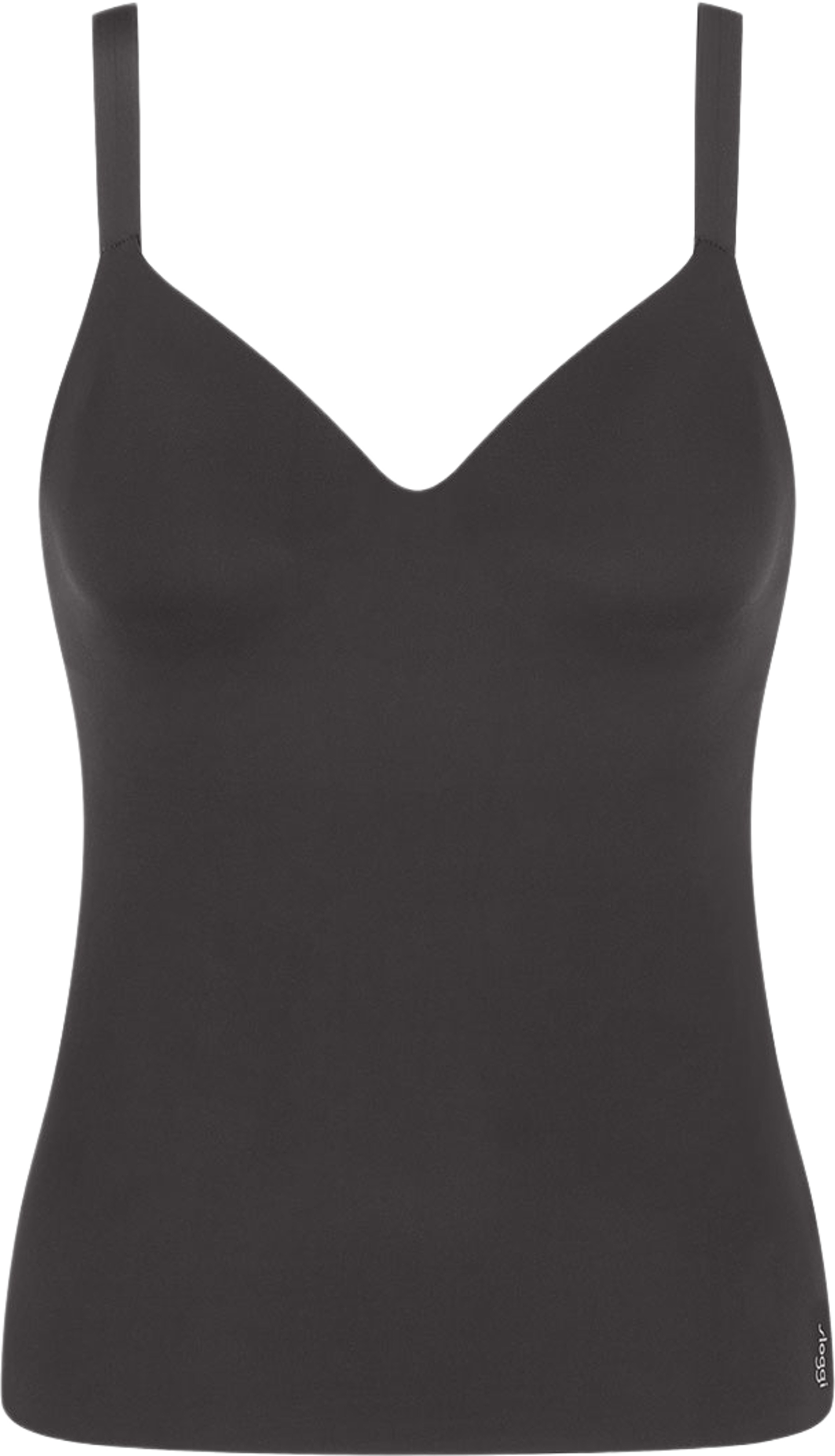 ZERO Feel 2.0 THE UP Bra Shirt, från Sloggi, i färgen Black. Klicka för att öppna bilden i stort format