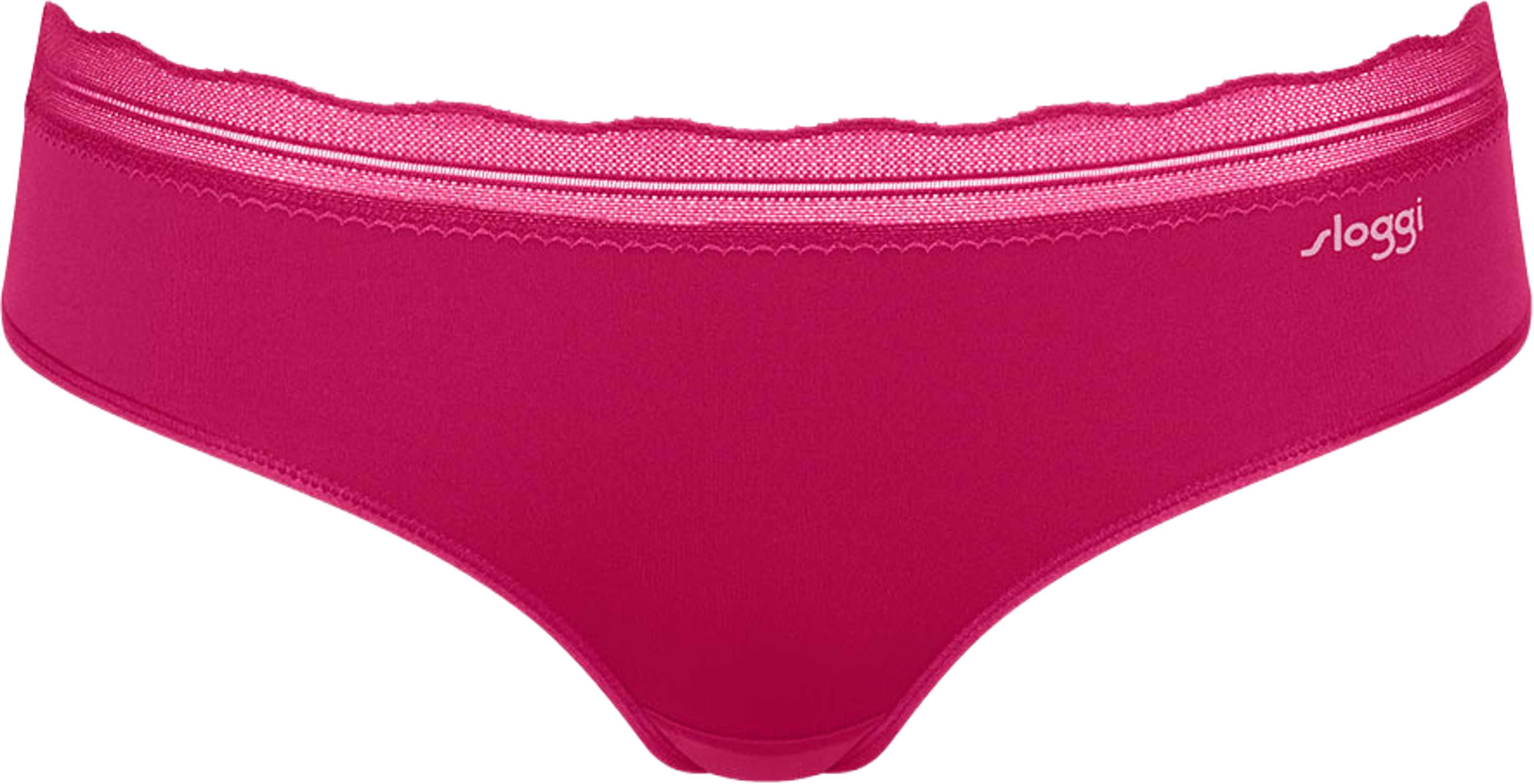GO Blush Hipster 2P, från Sloggi, i färgen Berry. Klicka för att öppna bilden i stort format
