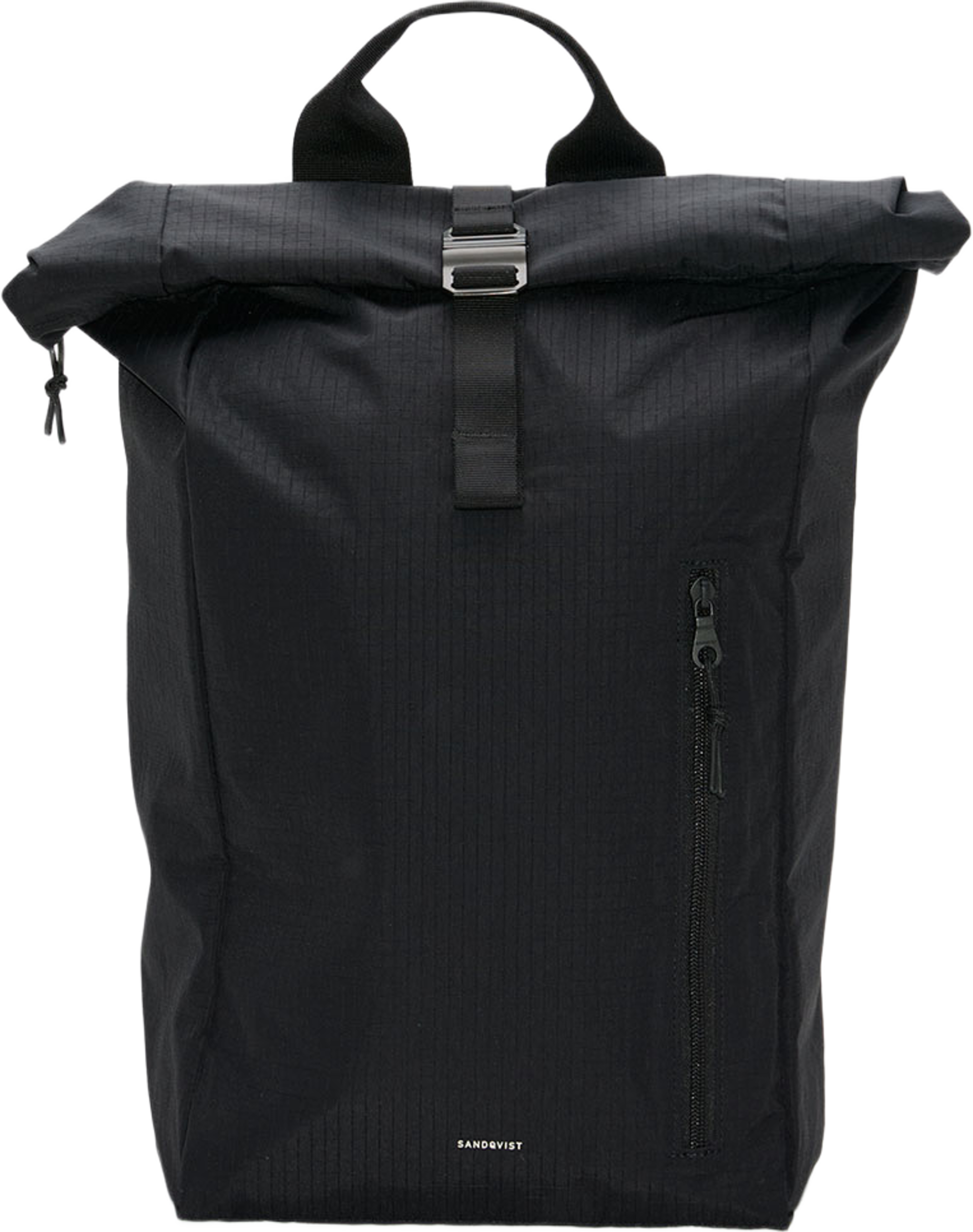 Sandqvist Backpack GRID Rolltop 16", från Sandqvist, i färgen Black. Klicka för att öppna bilden i stort format