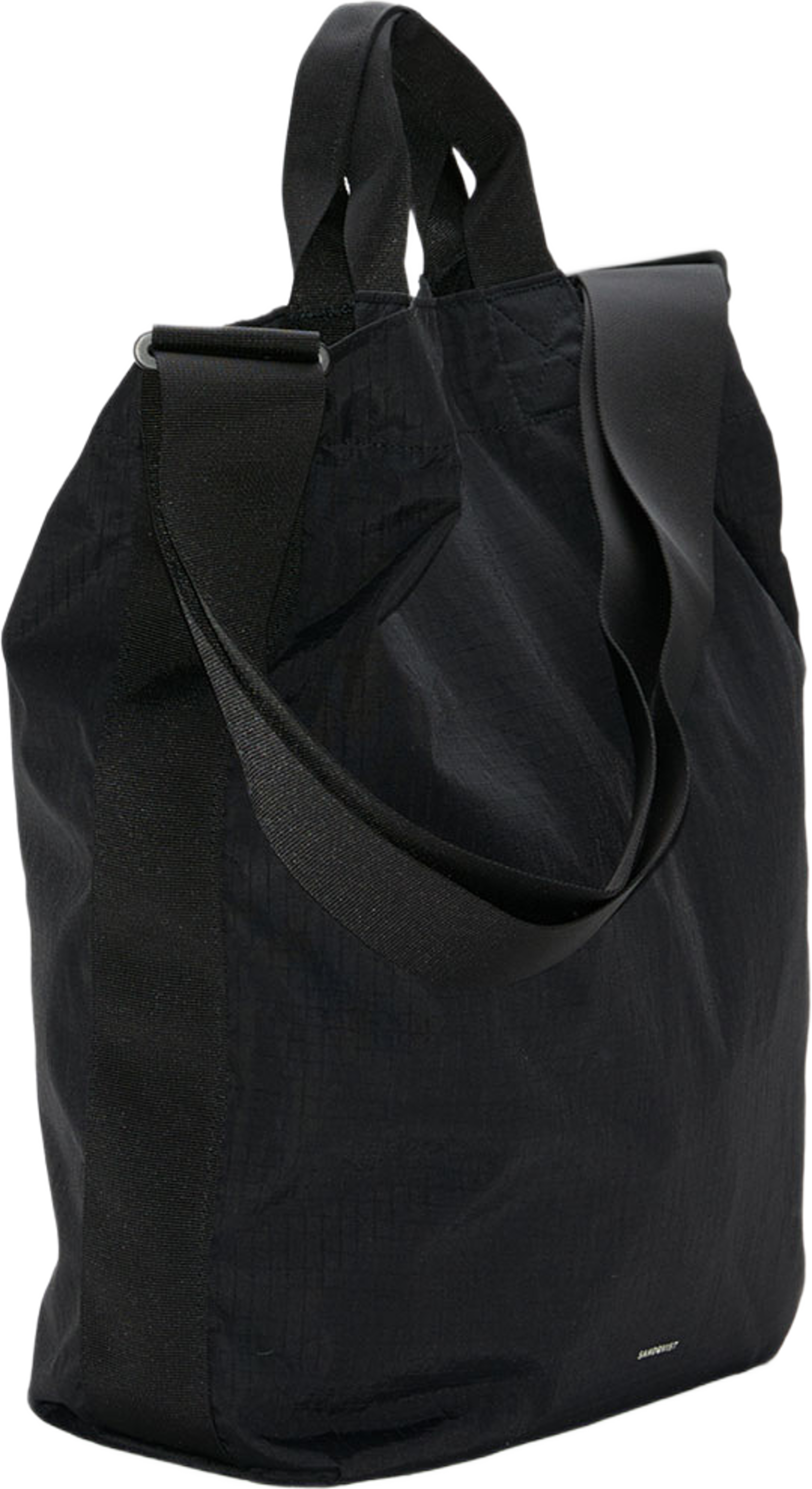 Sandqvist Tote Bag GRID, från Sandqvist, i färgen Black. Klicka för att öppna bilden i stort format