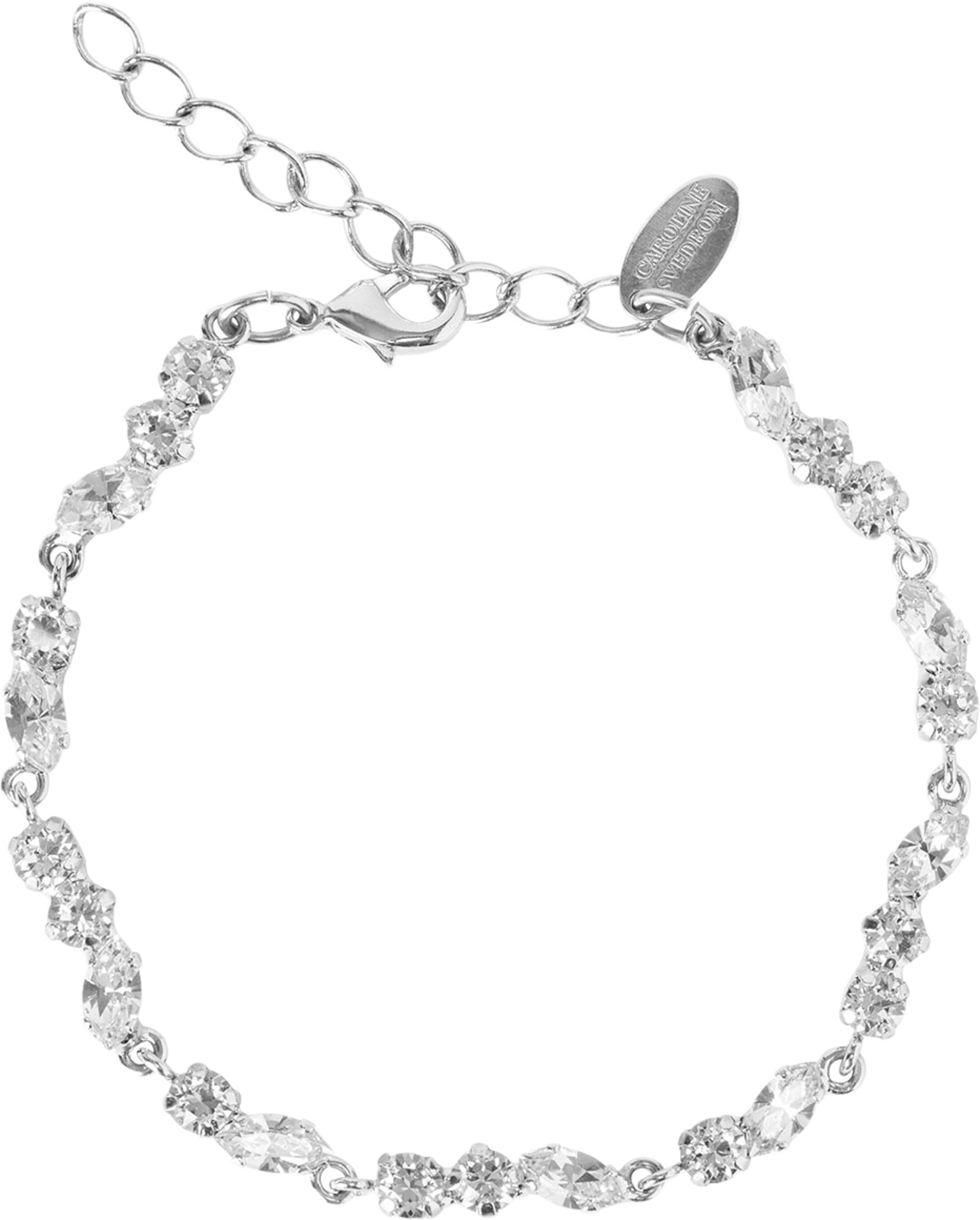 Alelia Bracelet, från Caroline Svedbom, i färgen Rhodium. Klicka för att öppna bilden i stort format