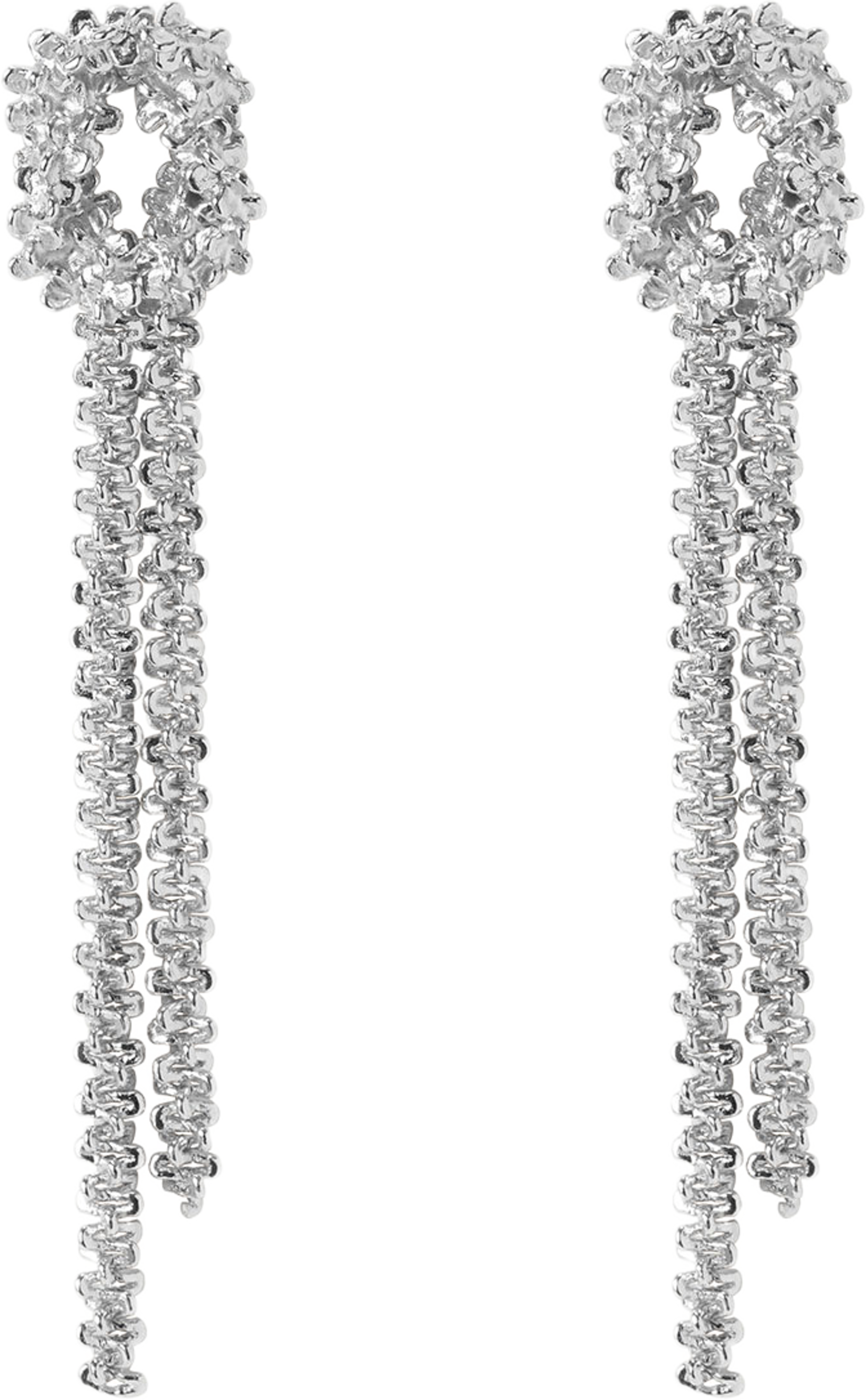 Gemma Statement Earrings, från Caroline Svedbom, i färgen Rhodium. Klicka för att öppna bilden i stort format