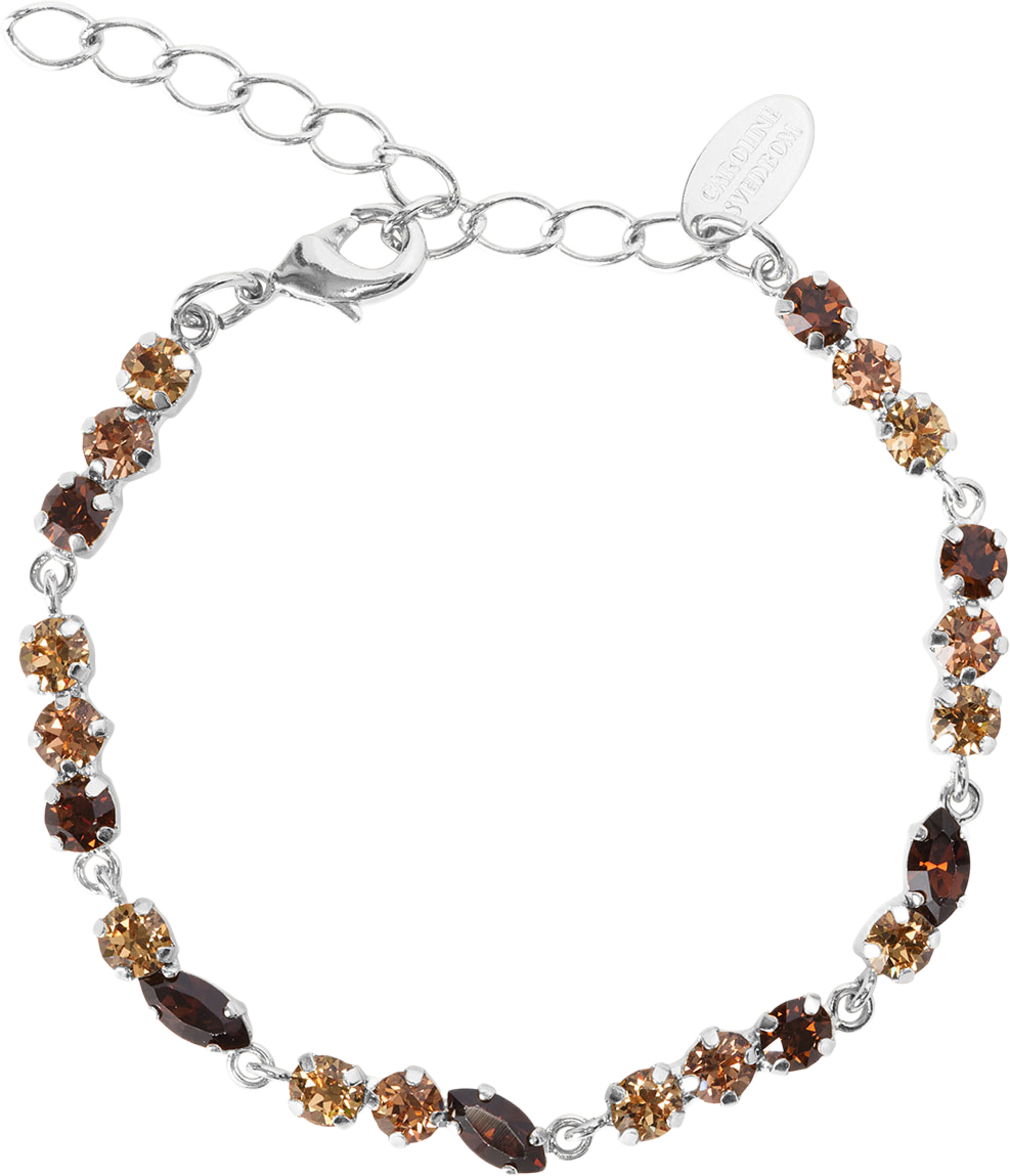 Alelia Bracelet, från Caroline Svedbom, i färgen Rhodium. Klicka för att öppna bilden i stort format