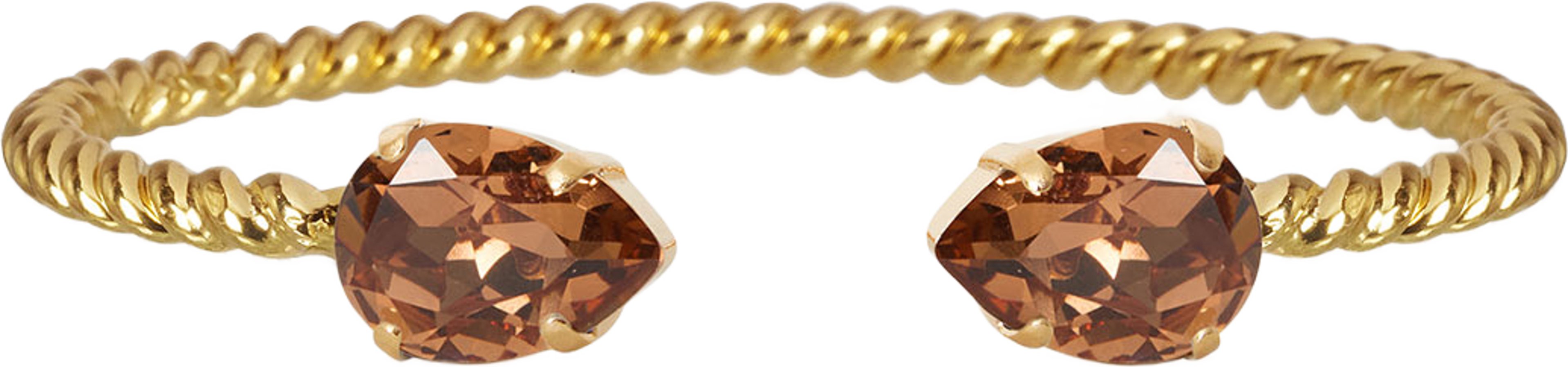 Mini Drop Bracelet, från Caroline Svedbom, i färgen Gold. Klicka för att öppna bilden i stort format