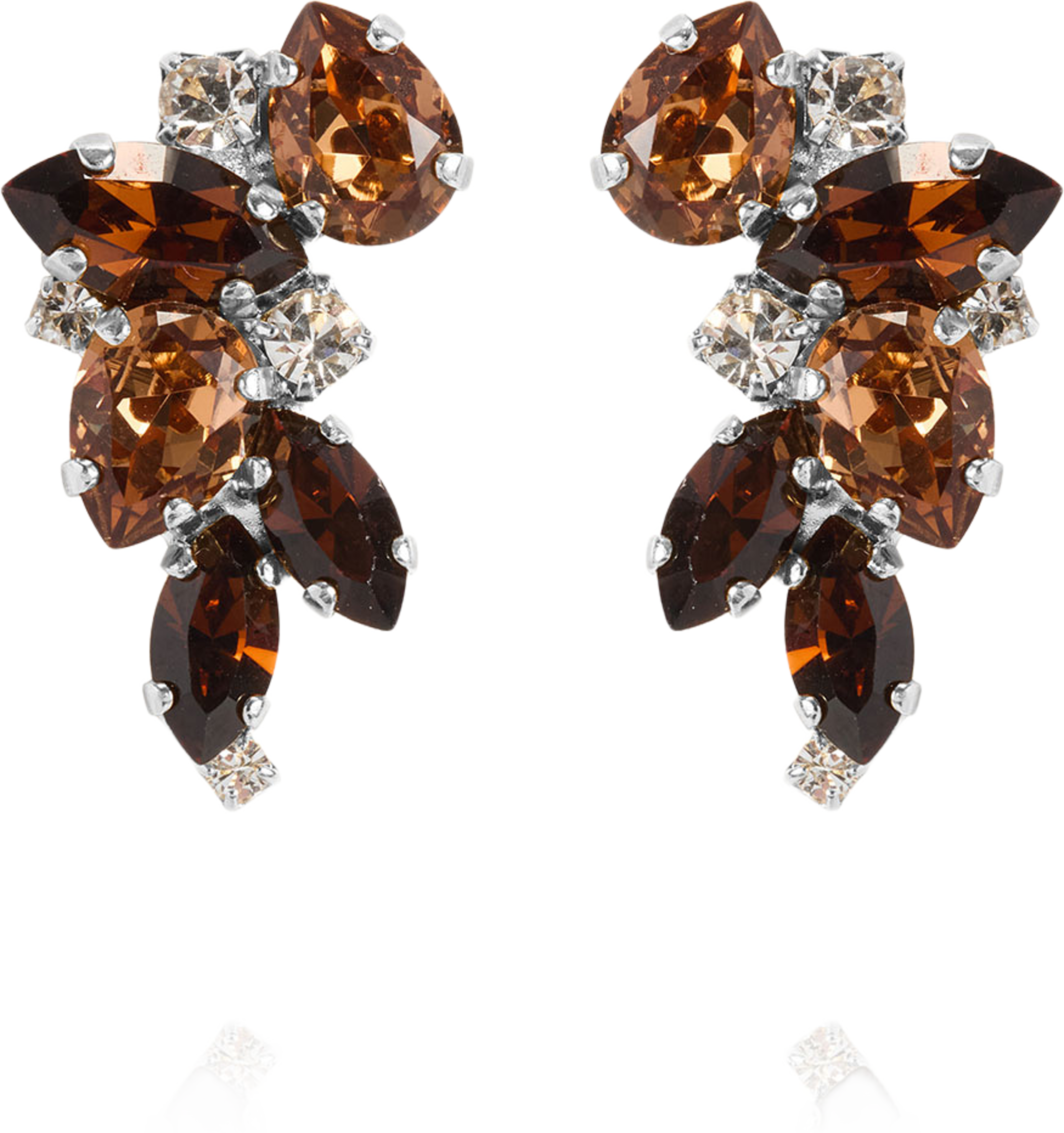 Demi Earrings, från Caroline Svedbom, i färgen Rhodium. Klicka för att öppna bilden i stort format