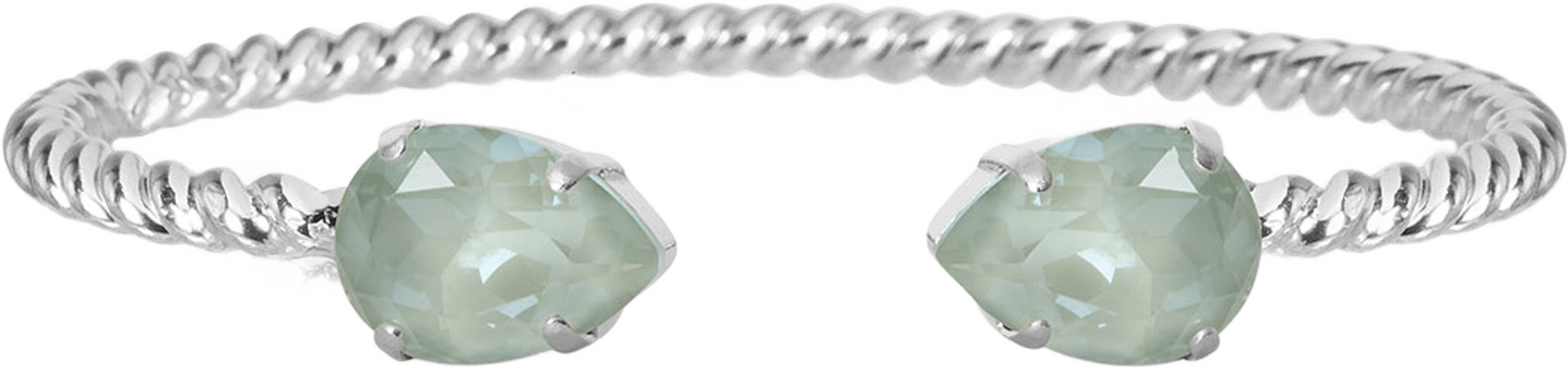 Mini Drop Bracelet, från Caroline Svedbom, i färgen Rhodium. Klicka för att öppna bilden i stort format