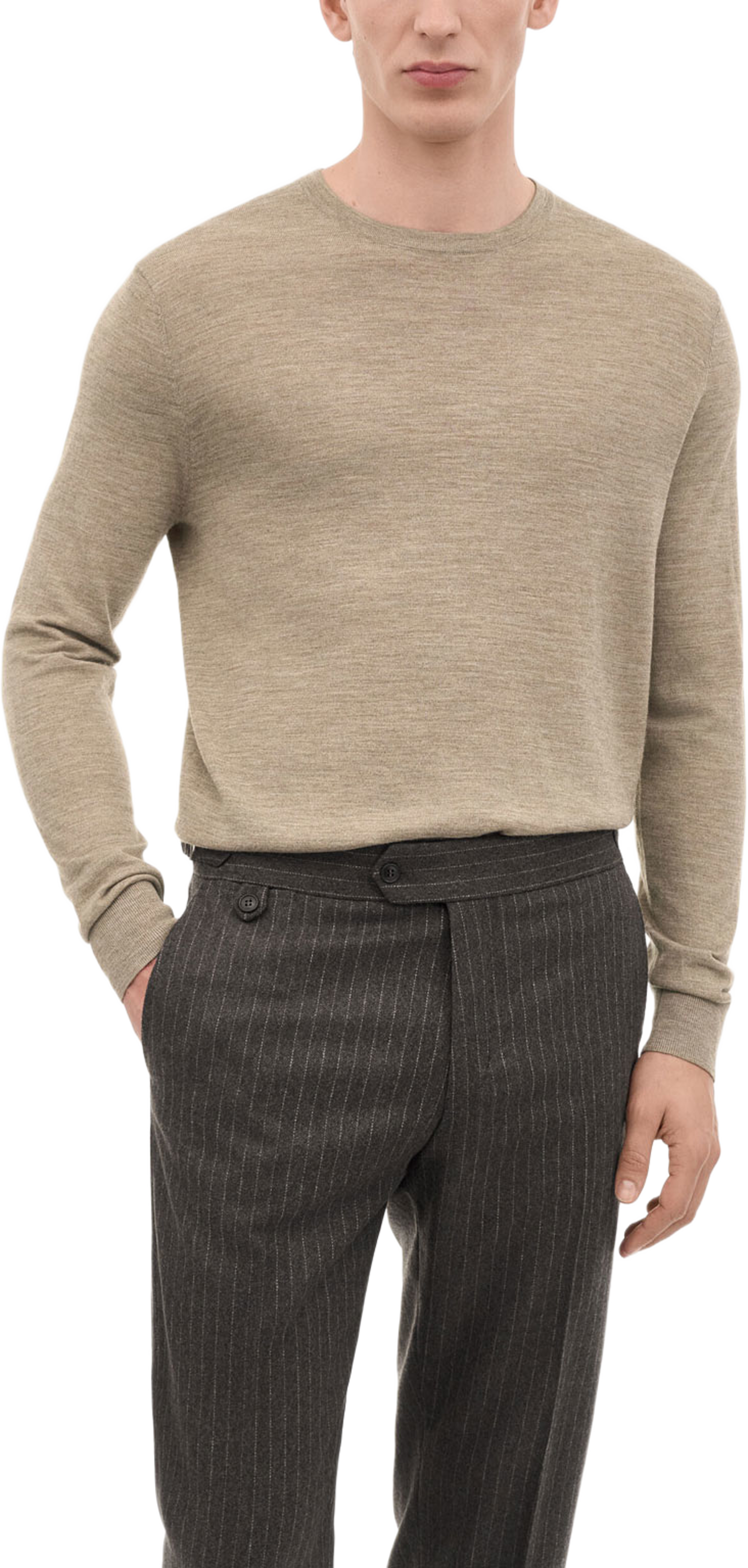 Connor RWS, från Tiger of Sweden, i färgen Beige Melange. Klicka för att öppna bilden i stort format