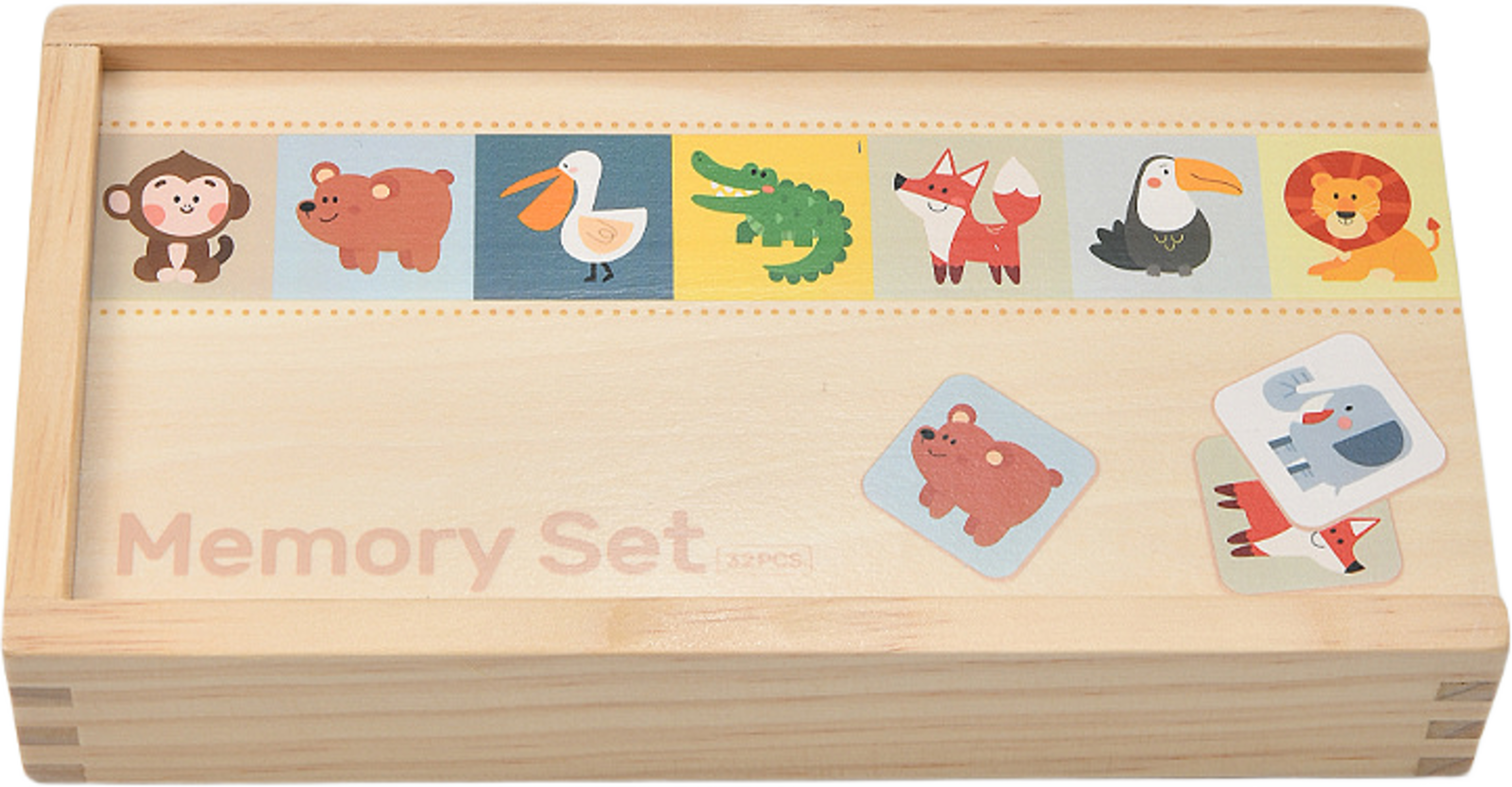 Spel memory MILLA, från Koja, i färgen Multicolor. Klicka för att öppna bilden i stort format