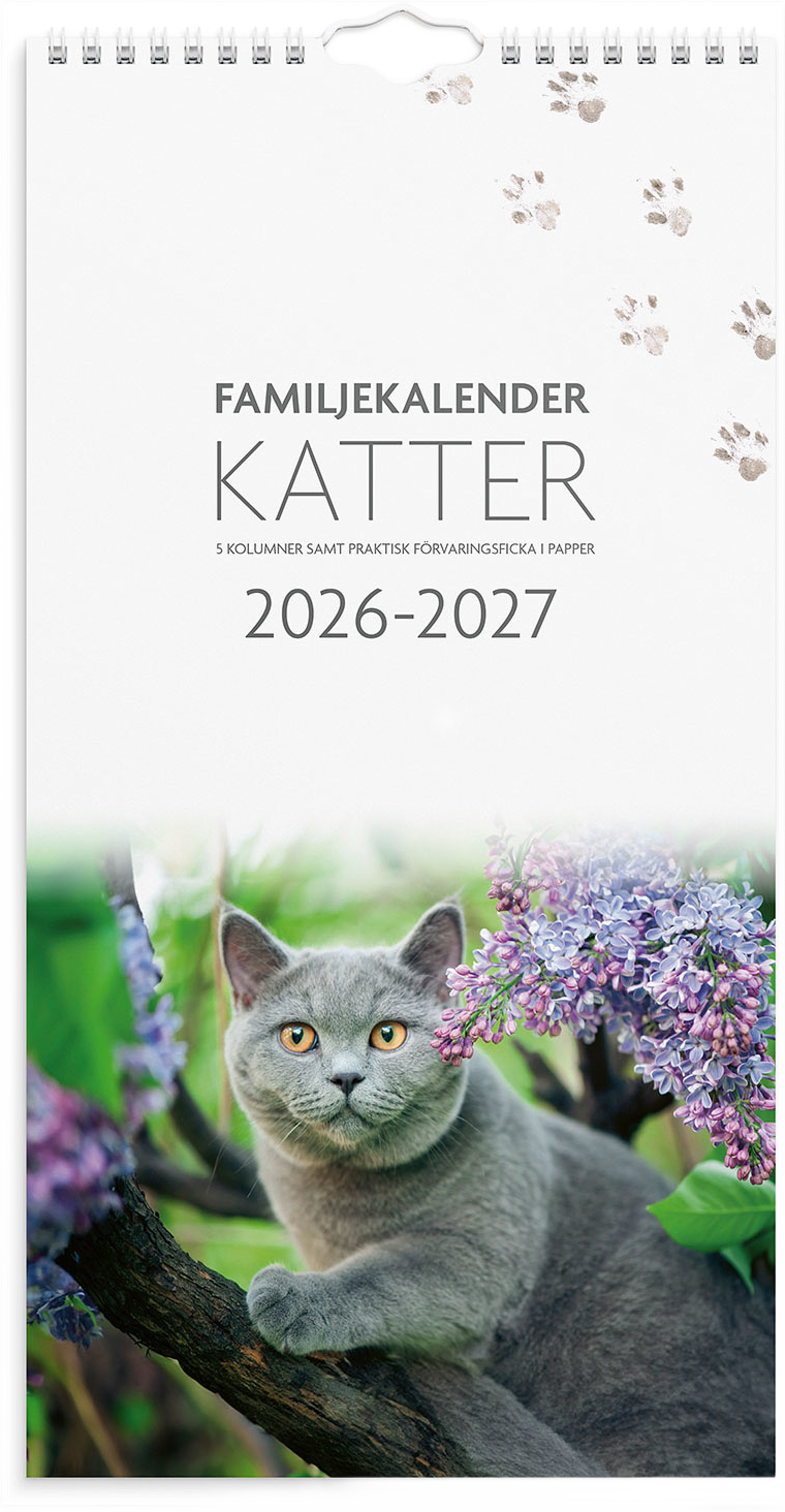 Familjekalender 26/27 Katter, från Burde, i färgen Flerfärgad. Klicka för att öppna bilden i stort format