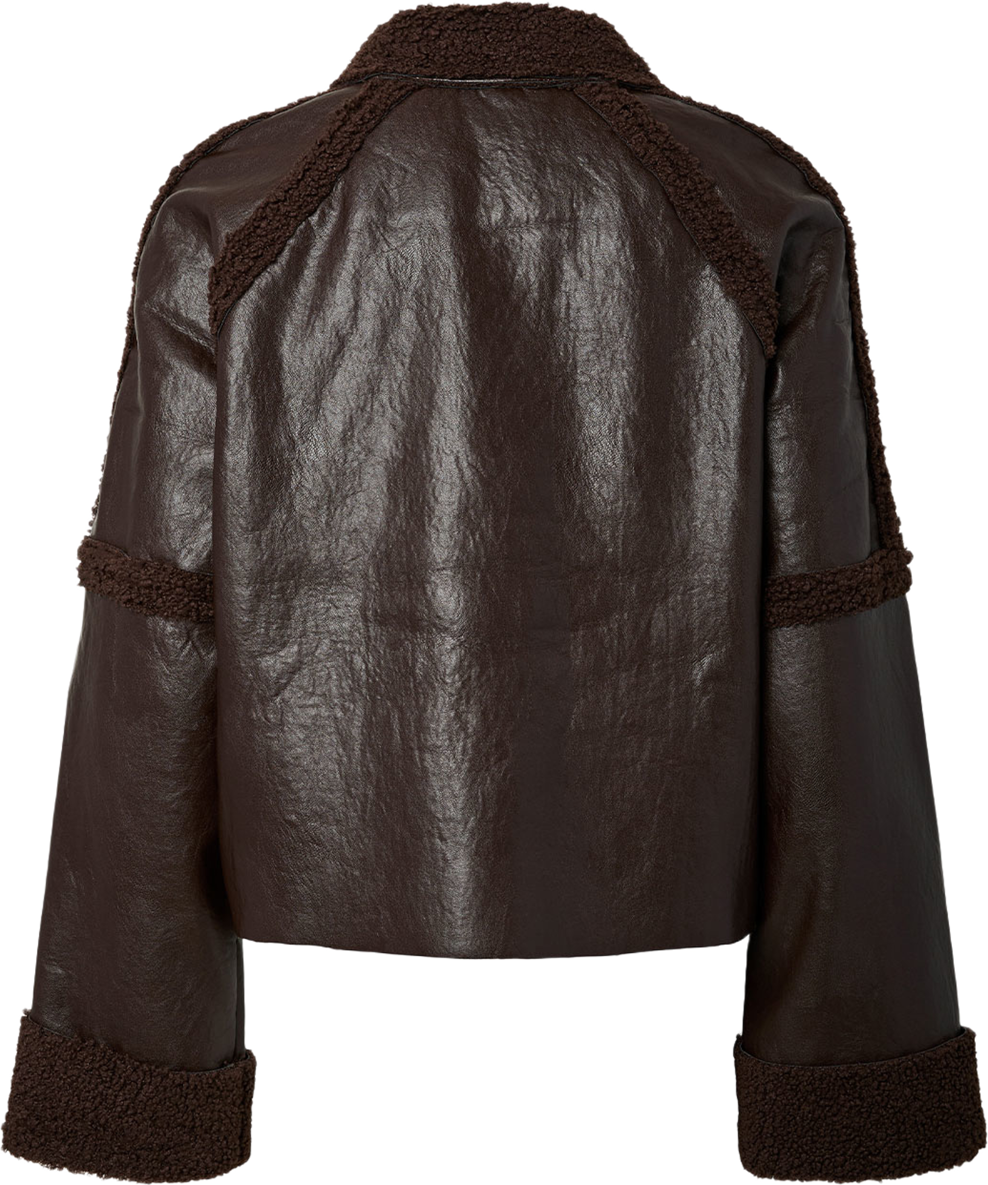 Yasfilia Jacket, från YAS, i färgen Coffee Bean. Klicka för att öppna bilden i stort format