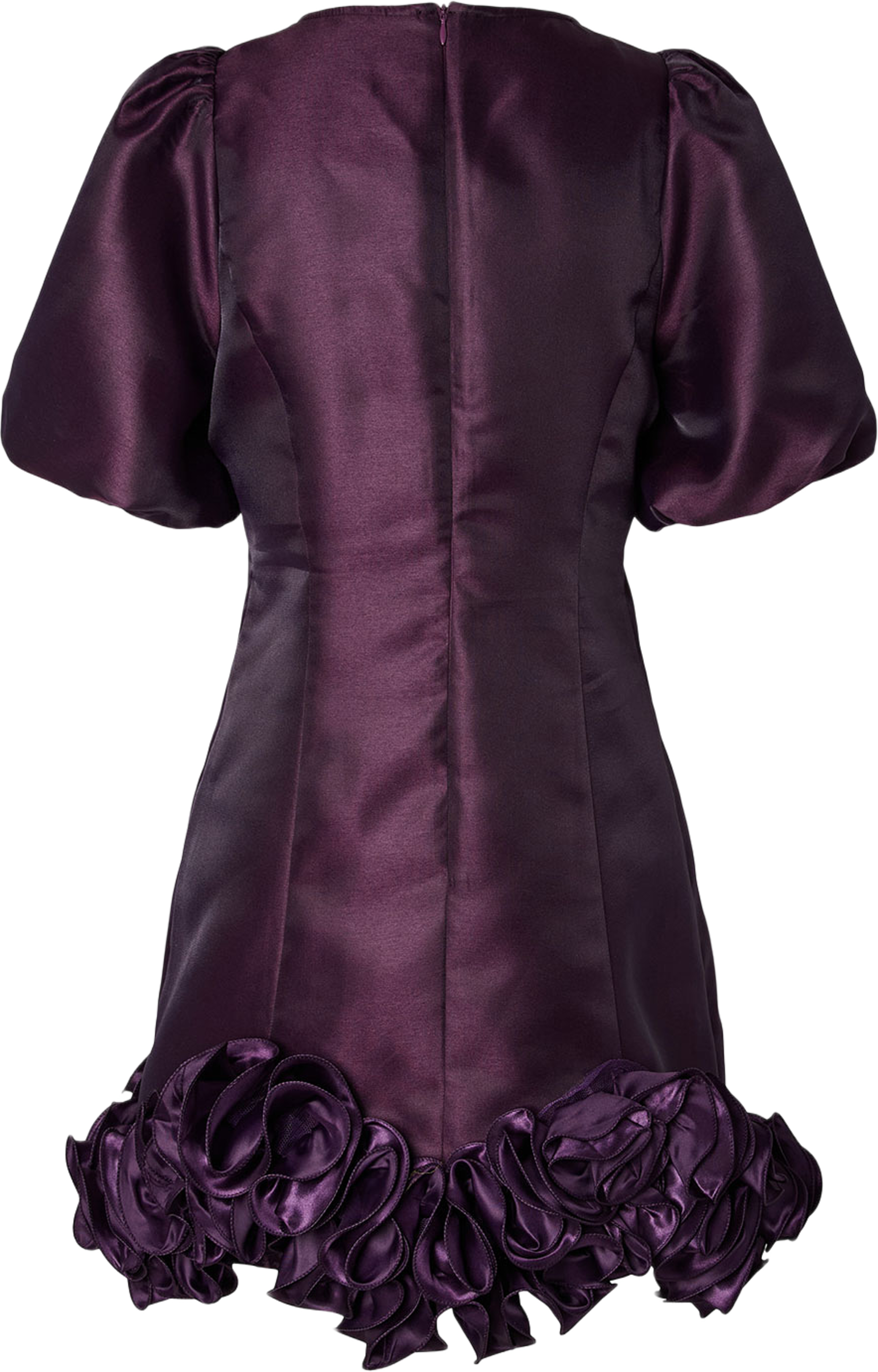 Yaselina Wave Dress, från YAS, i färgen Shadow Purple. Klicka för att öppna bilden i stort format
