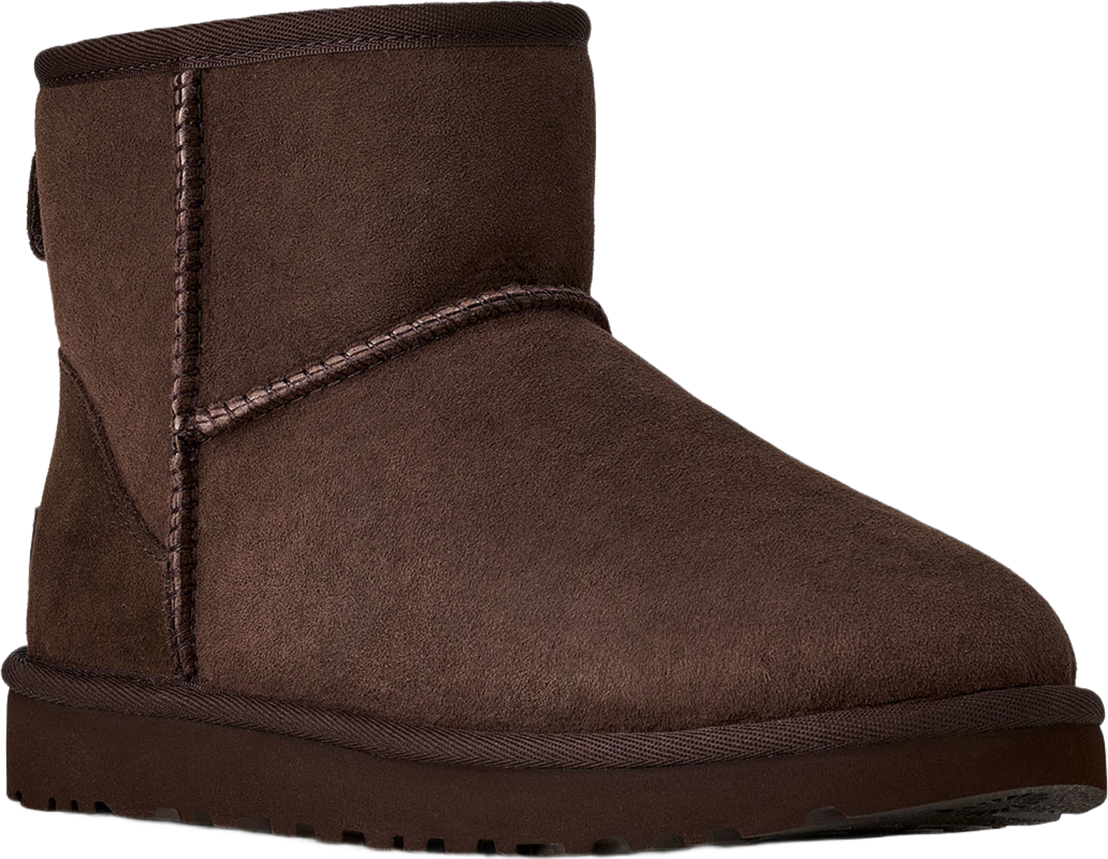 Classic Mini II, från Ugg, i färgen Dusted Cocoa. Klicka för att öppna bilden i stort format