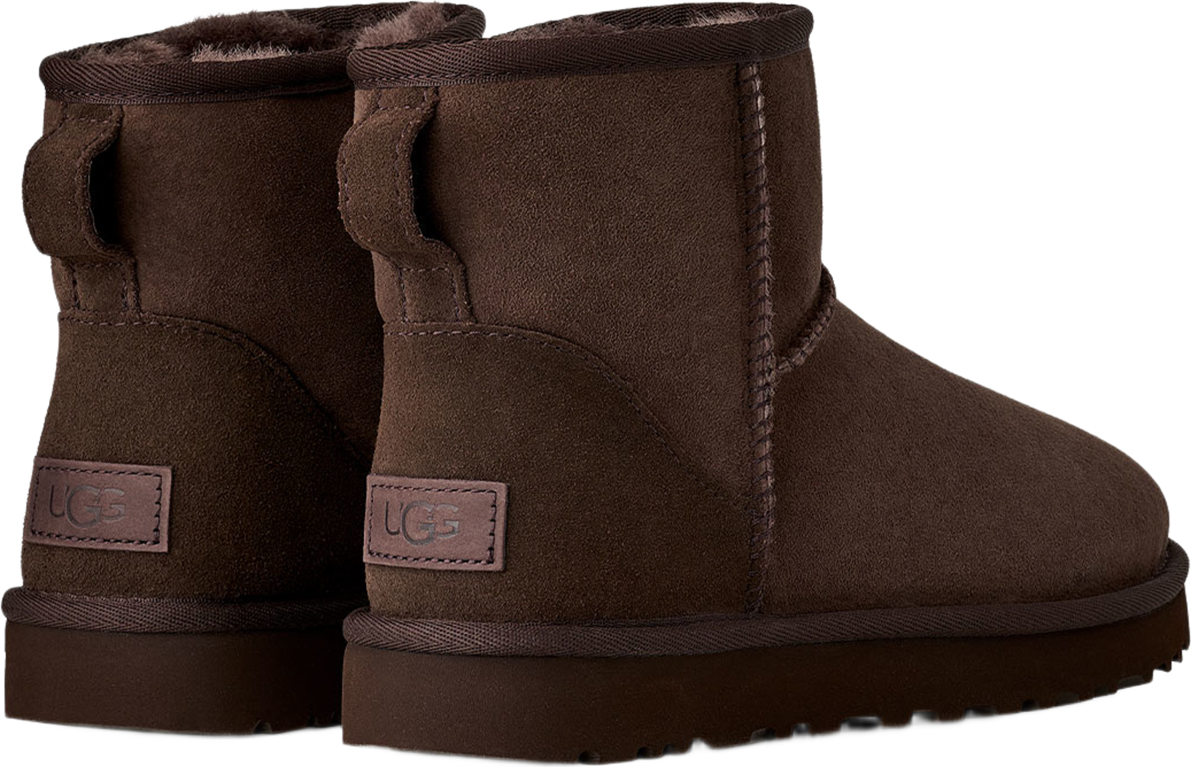 Classic Mini II, från Ugg, i färgen Dusted Cocoa. Klicka för att öppna bilden i stort format