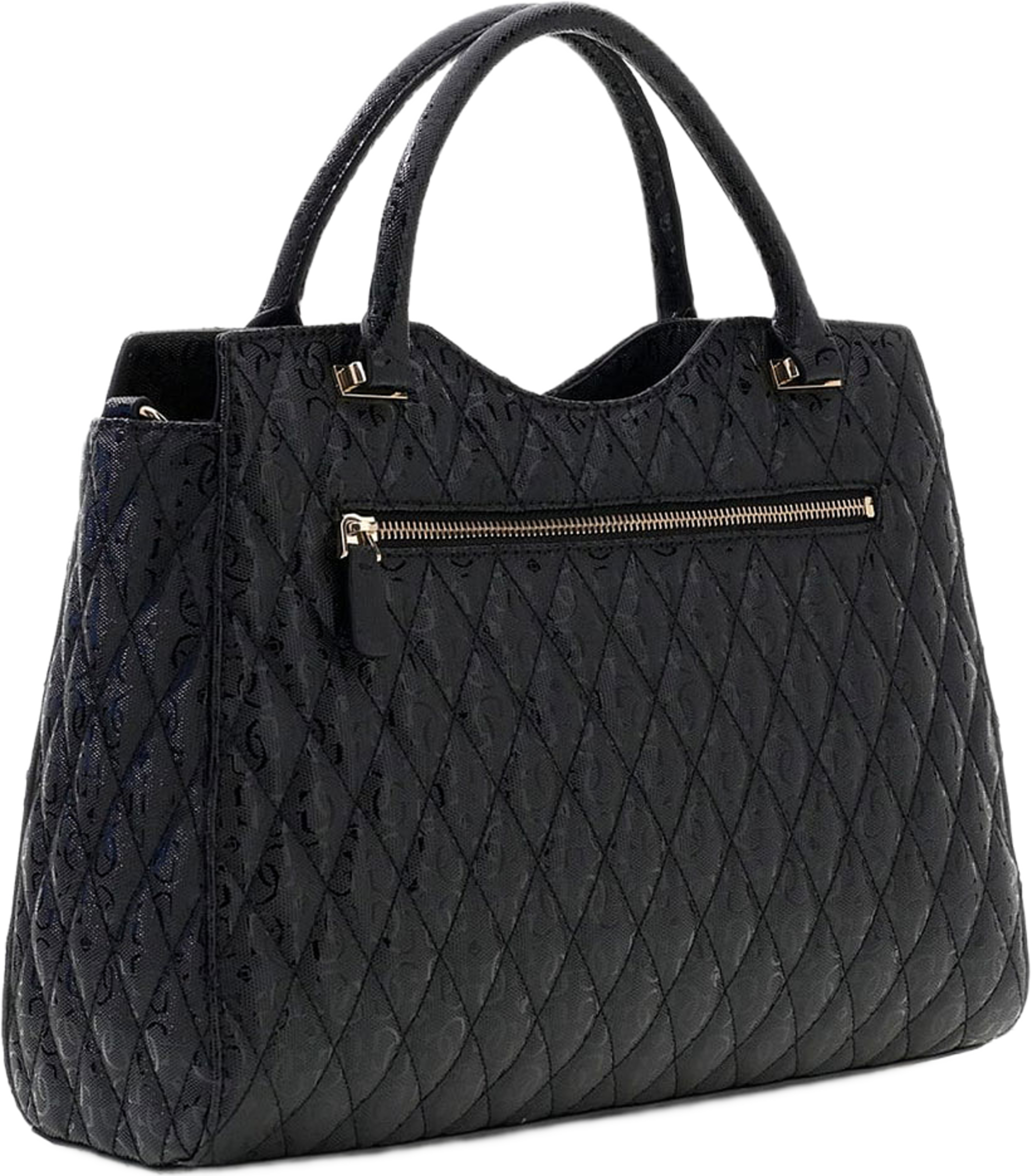 Tamara Satchel Bag, från Guess, i färgen Black. Klicka för att öppna bilden i stort format