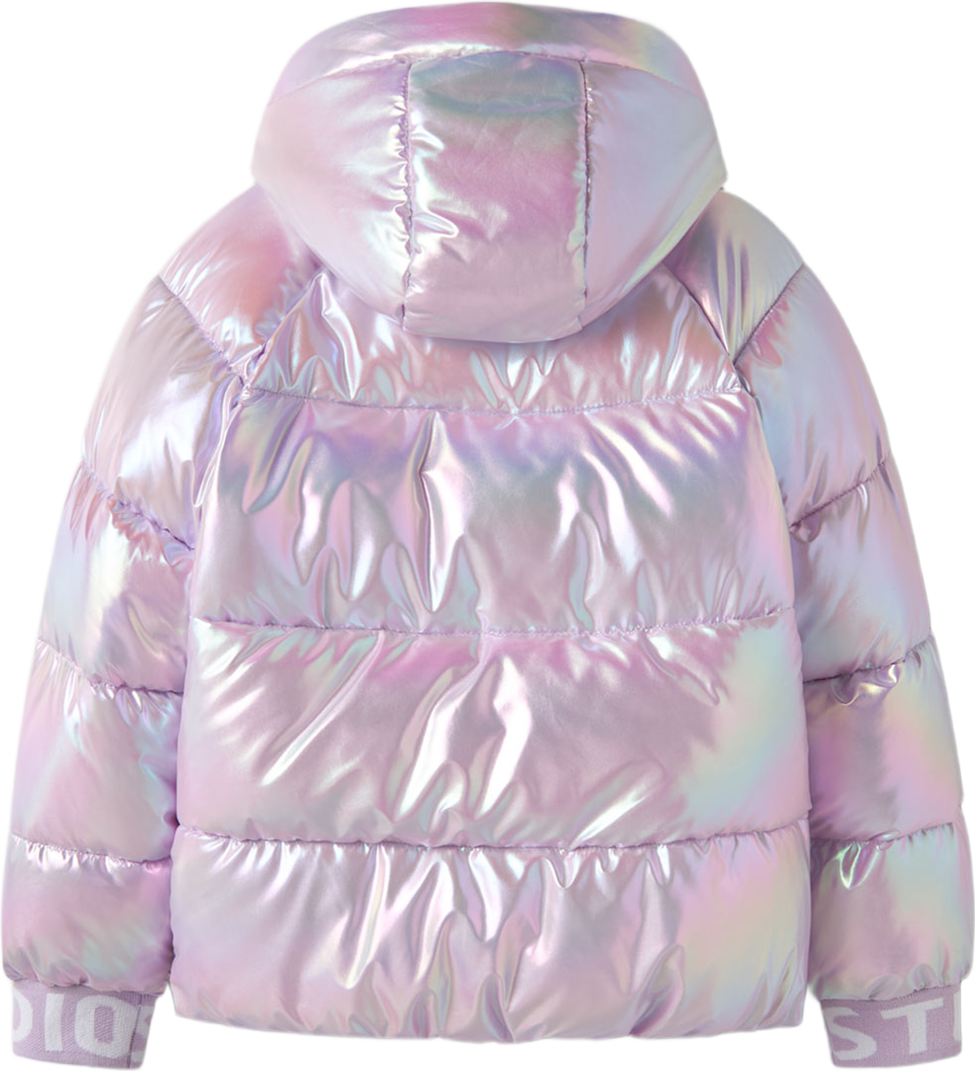 Malan Puffer Jacket Foil, från Name It, i färgen Phalaenopsis. Klicka för att öppna bilden i stort format