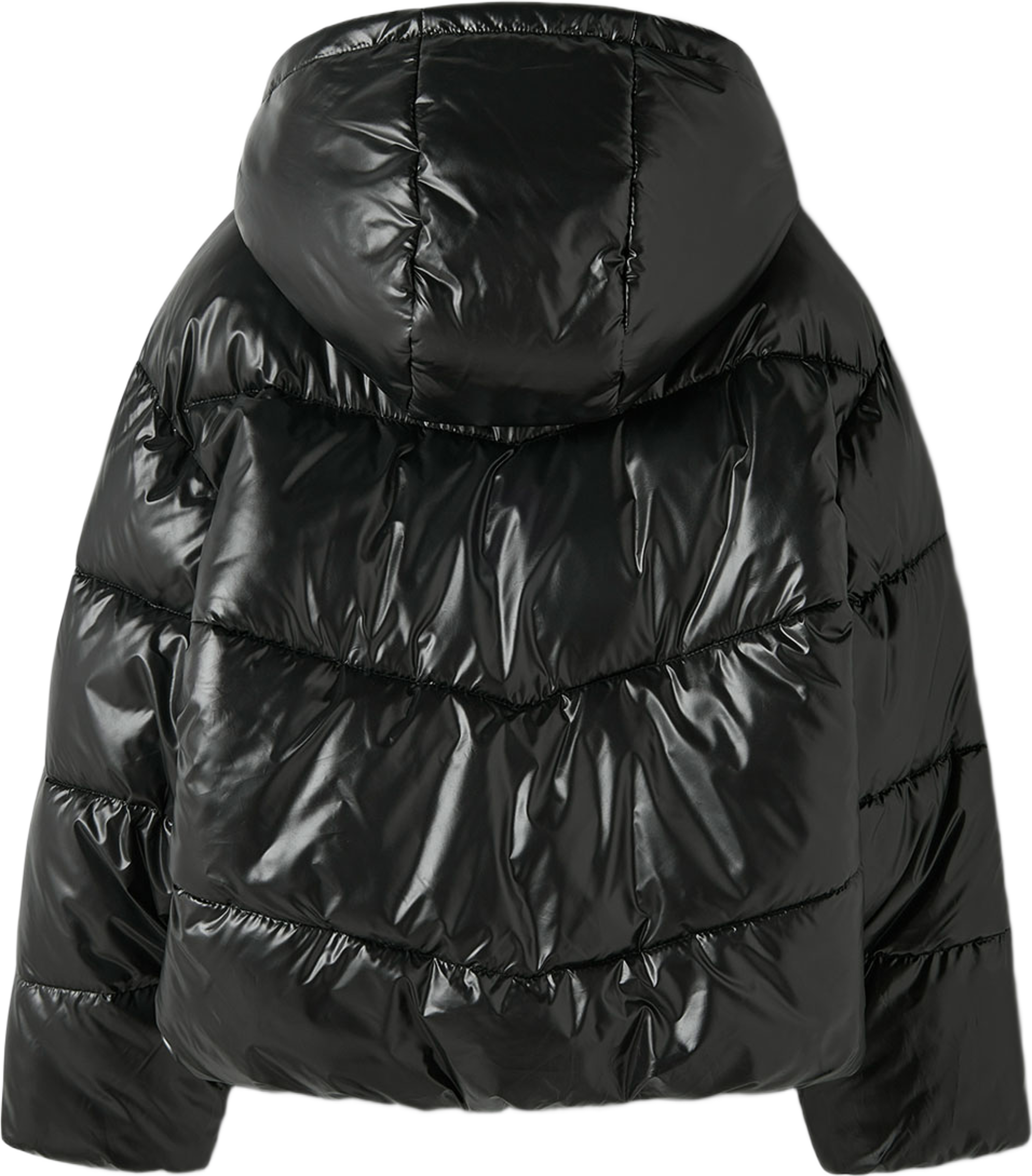 Miki Puffer Jacket, från Name It, i färgen Black. Klicka för att öppna bilden i stort format