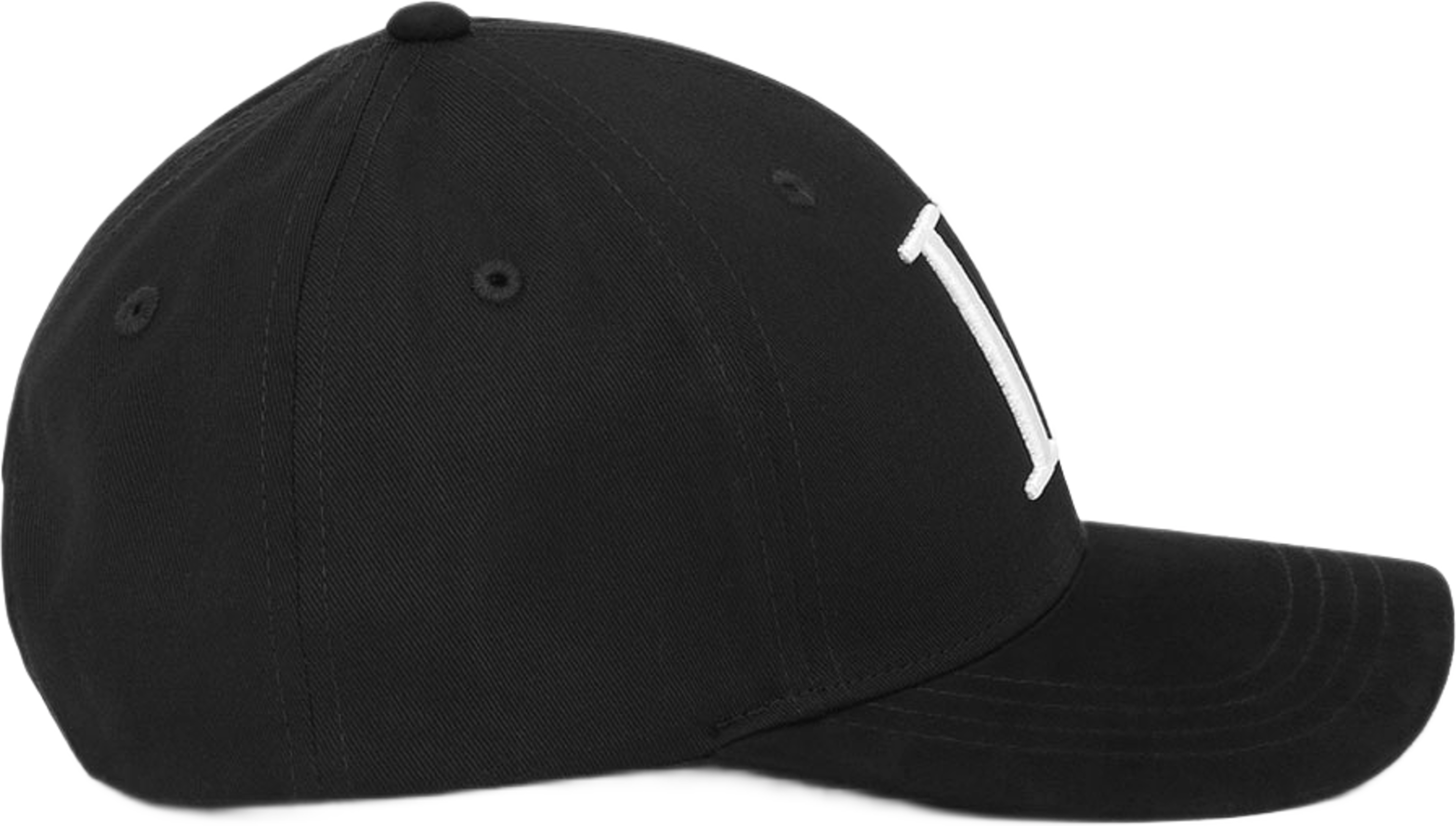 Core Baseball Cap Suede, från LES DEUX, i färgen Black/White. Klicka för att öppna bilden i stort format